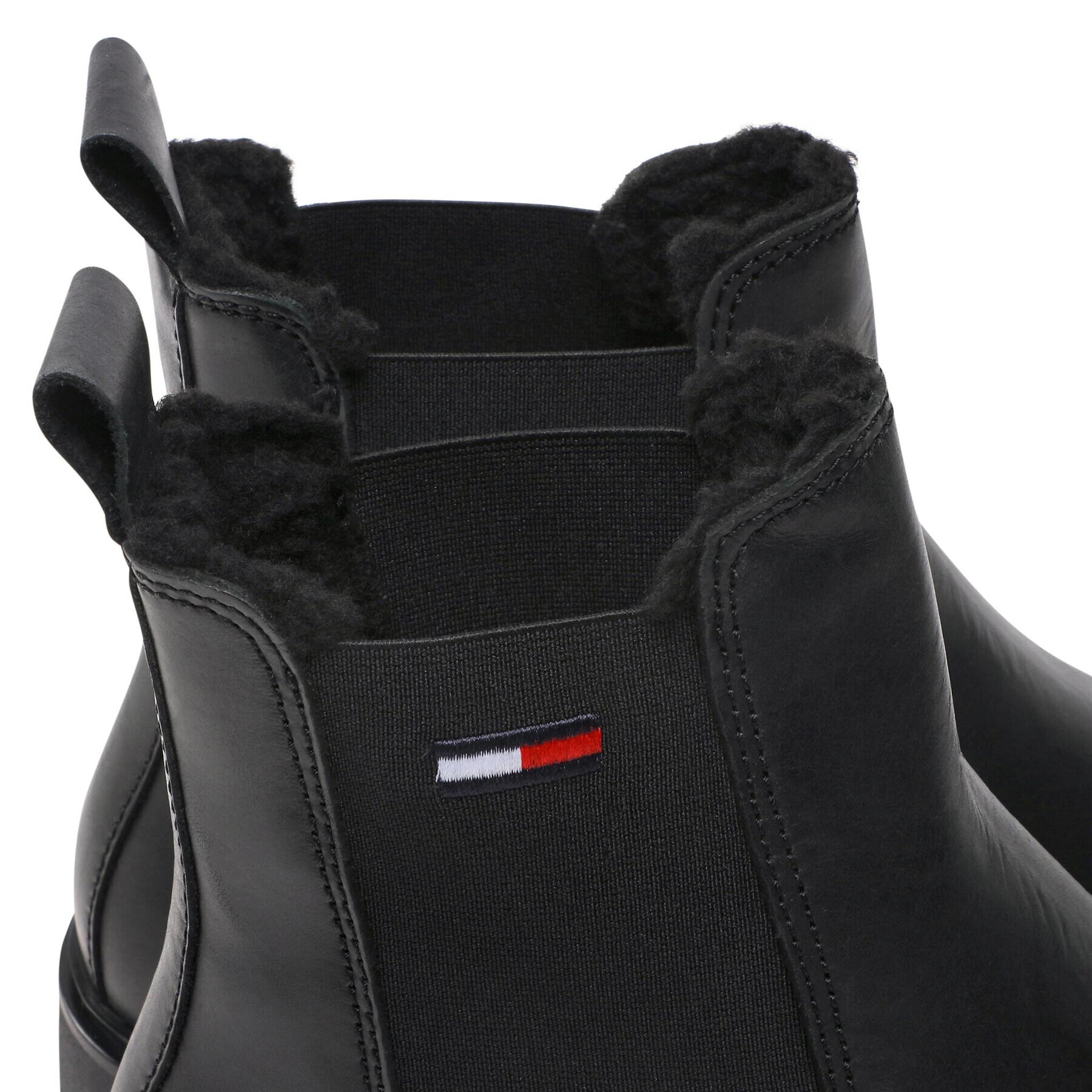 Tommy Jeans Боти тип челси Warmlined Chelsea Boot EN0EN01991 Черен - Pepit.bg