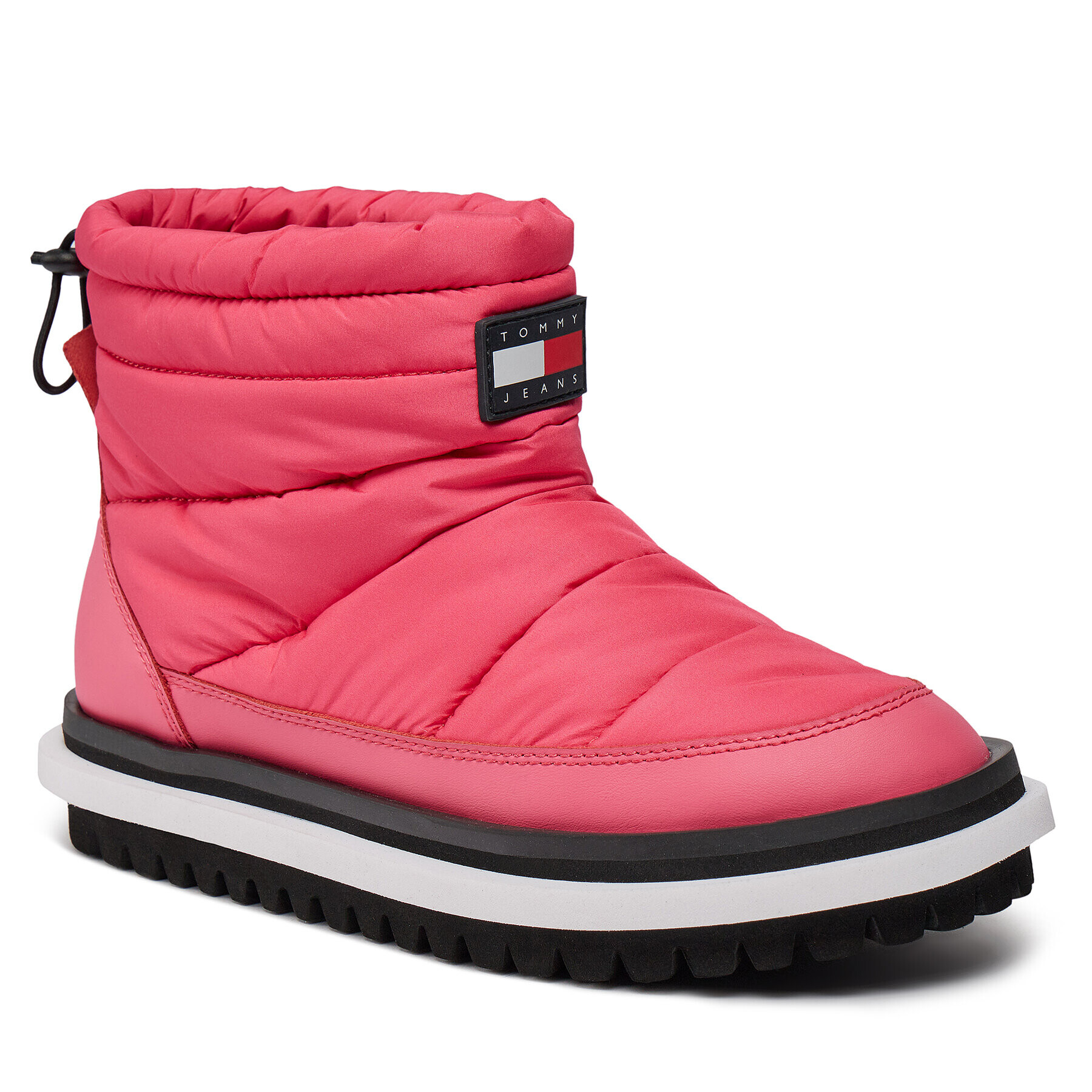 Tommy Jeans Боти Tjw Padded Flat Boot EN0EN02292 Розов - Pepit.bg