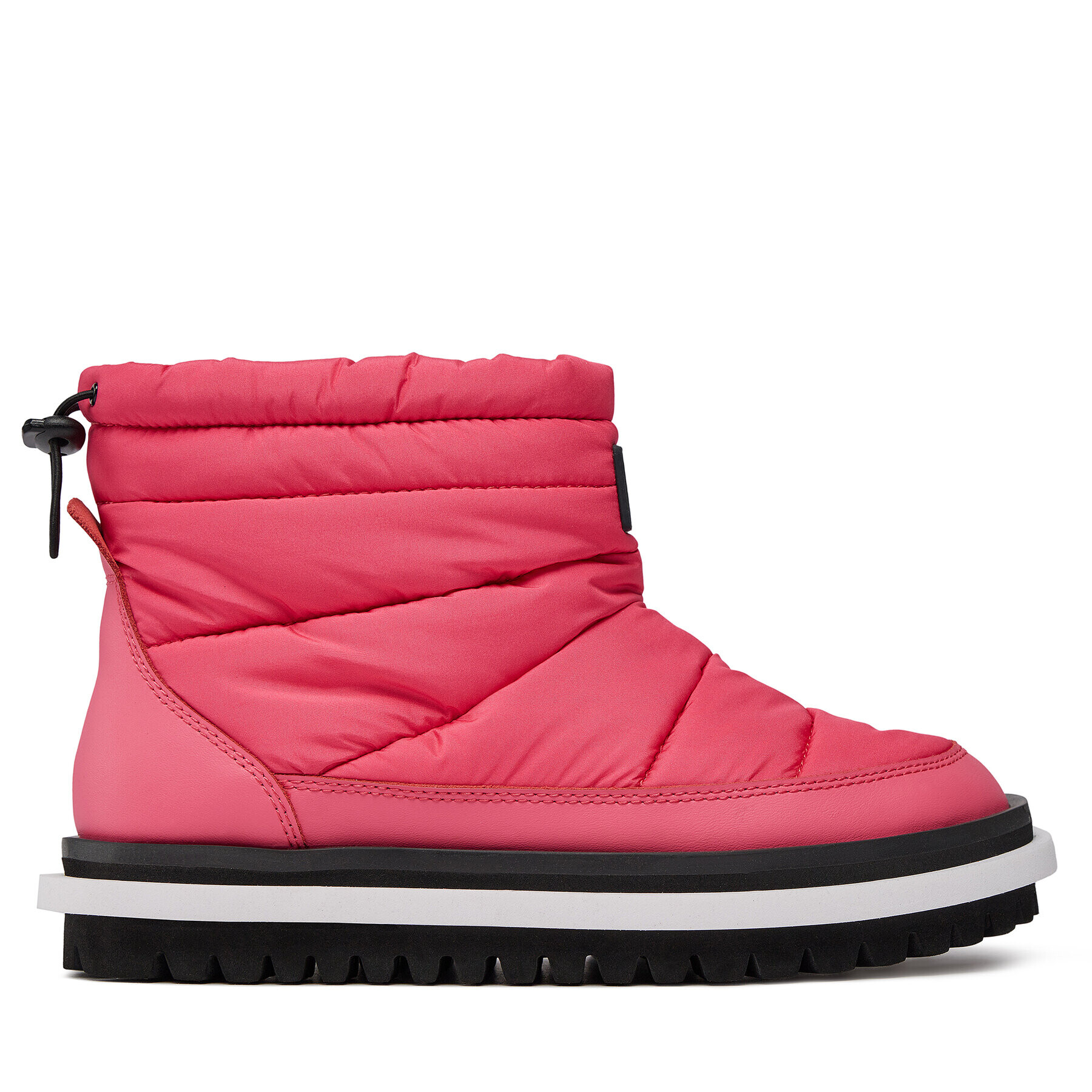 Tommy Jeans Боти Tjw Padded Flat Boot EN0EN02292 Розов - Pepit.bg