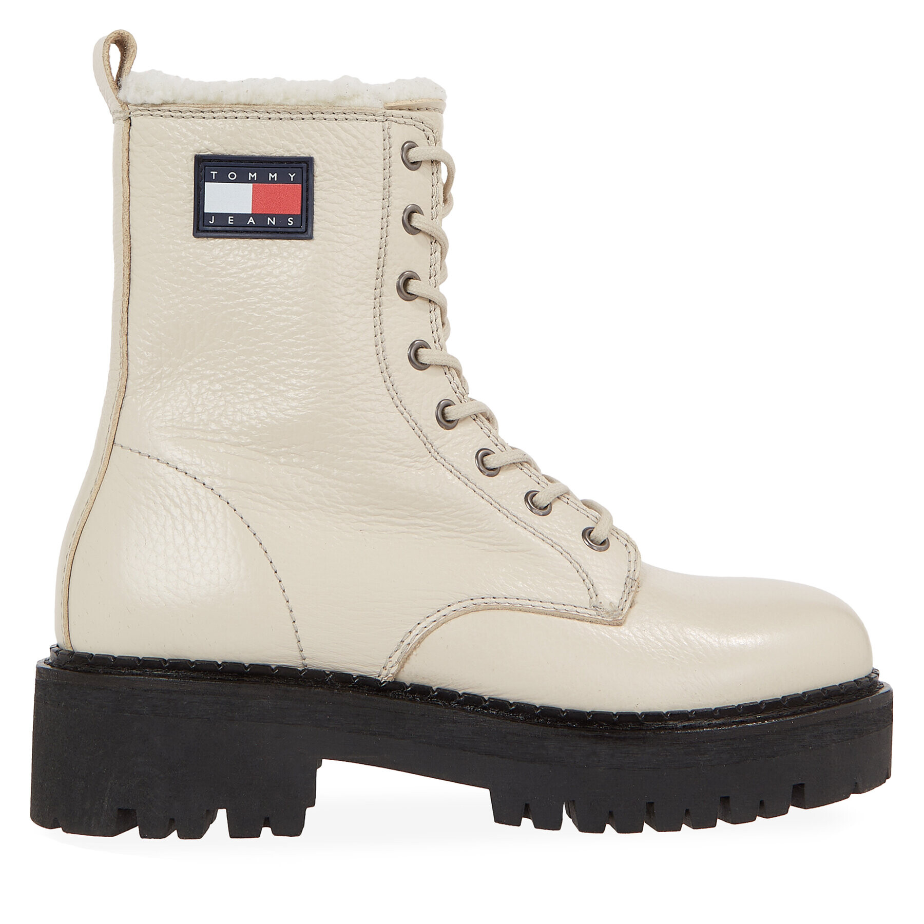 Tommy Jeans Боти Tjw Urban Boot Tumbled Ltr Wl EN0EN02317 Бежов - Pepit.bg