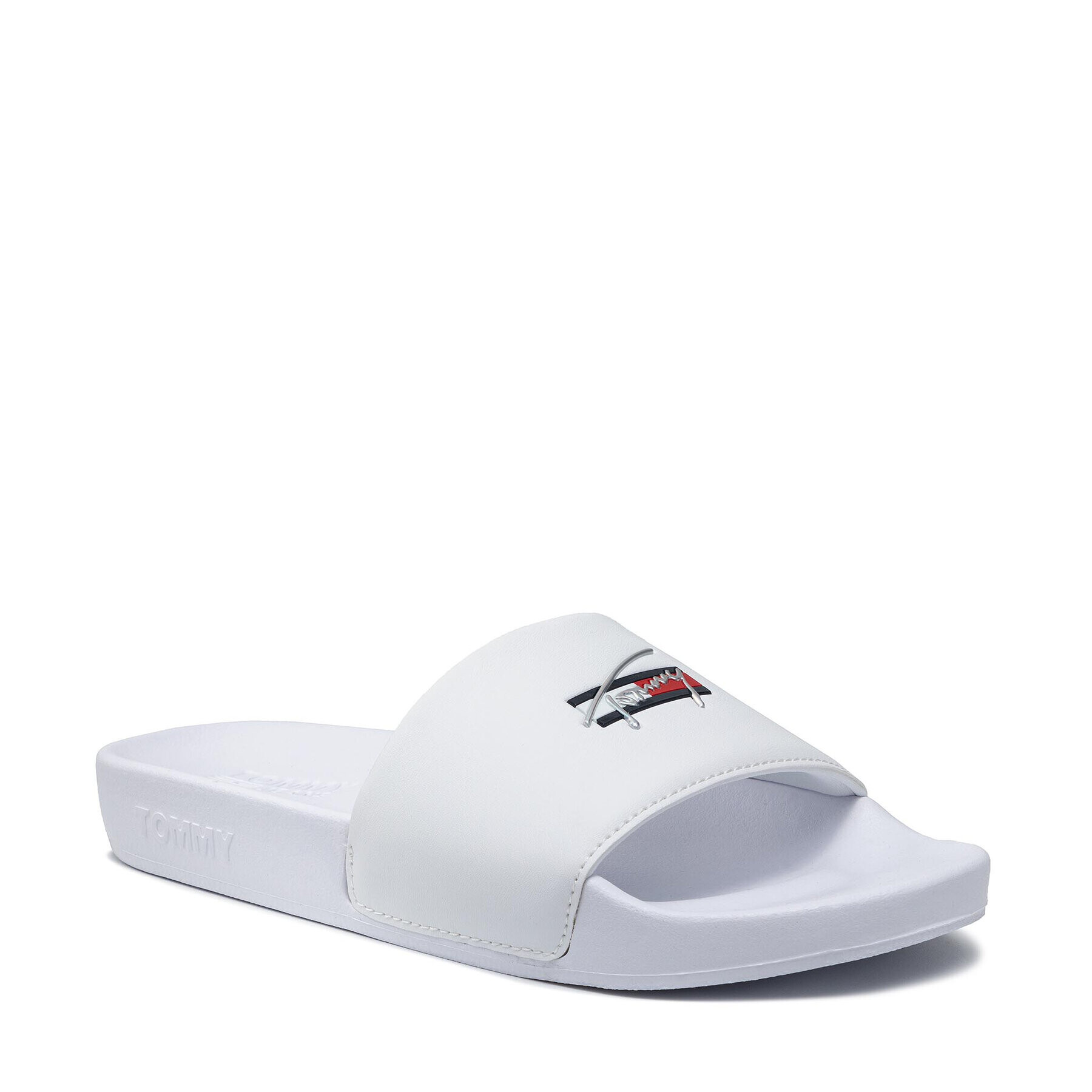 Tommy Jeans Чехли Essential Pool Slide EN0EN01431 Бял - Pepit.bg
