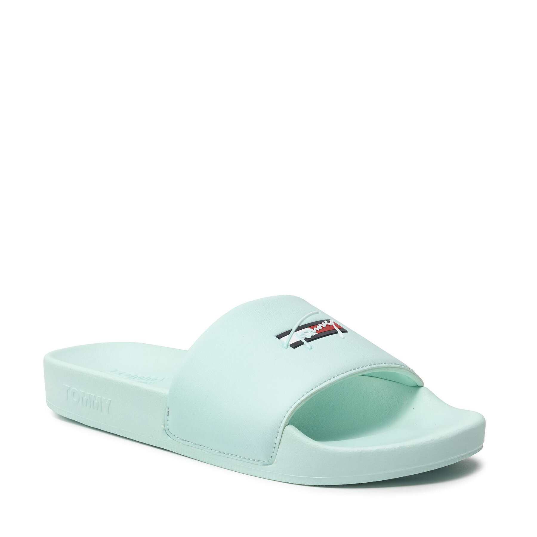 Tommy Jeans Чехли Essential Pool Slide EN0EN01431 Зелен - Pepit.bg