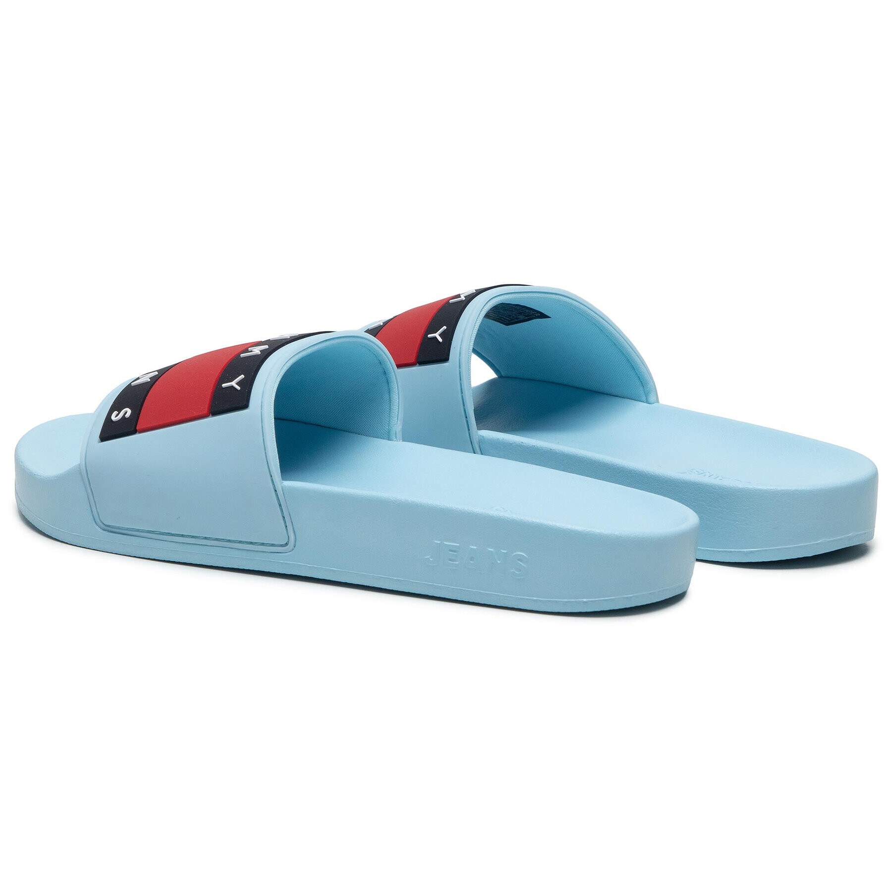 Tommy Jeans Чехли Flag Pool Slide EN0EN01378 Син - Pepit.bg