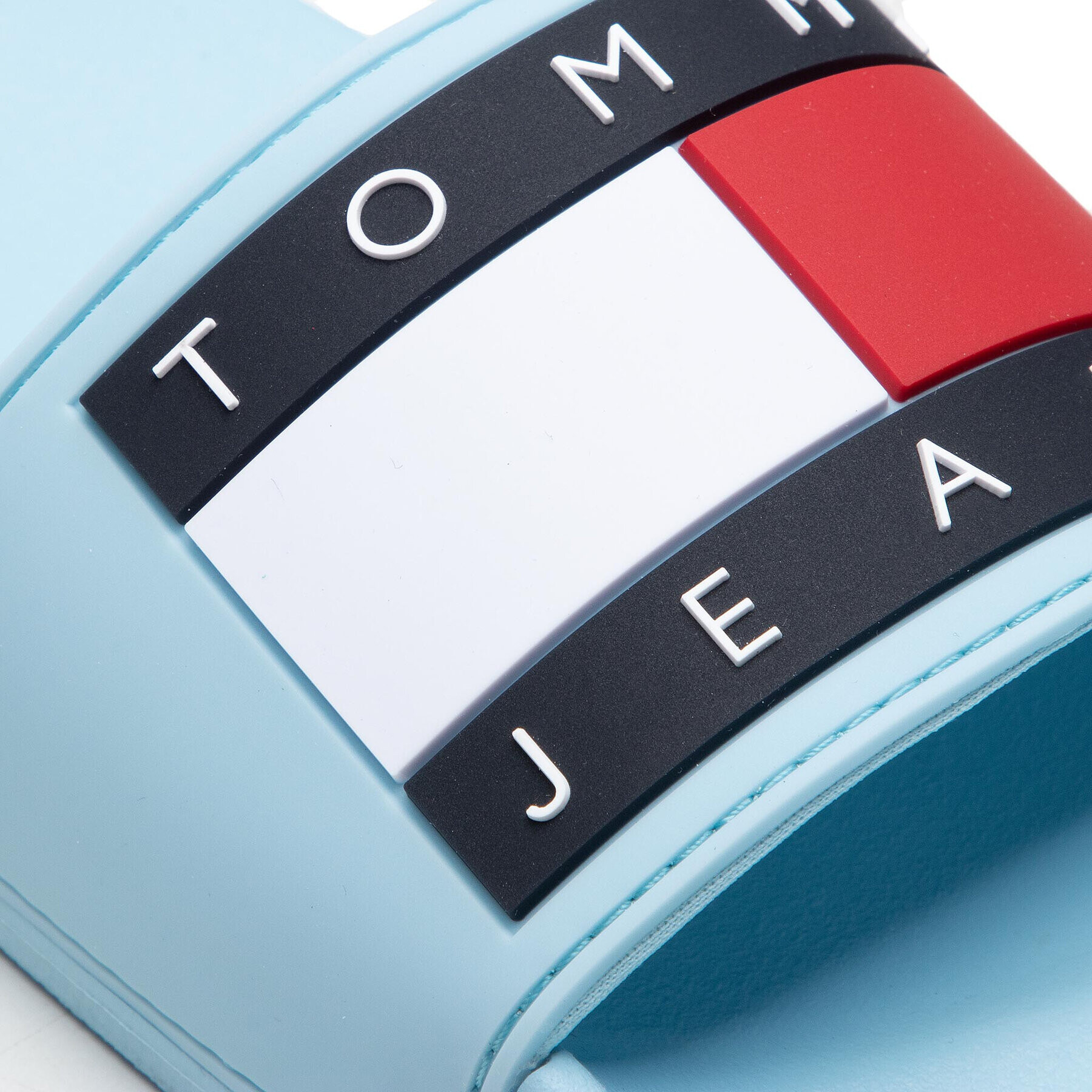Tommy Jeans Чехли Flag Pool Slide EN0EN01378 Син - Pepit.bg