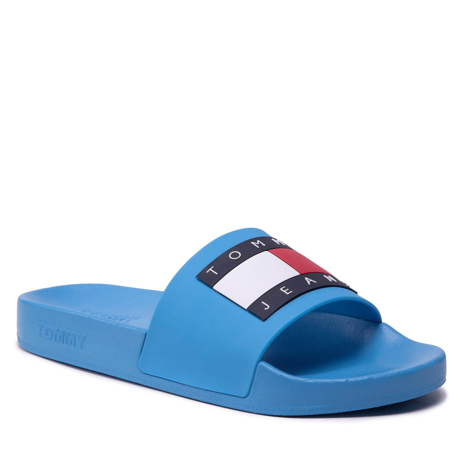 Tommy Jeans Чехли Flag Pool Slide EN0EN01889 Син - Pepit.bg