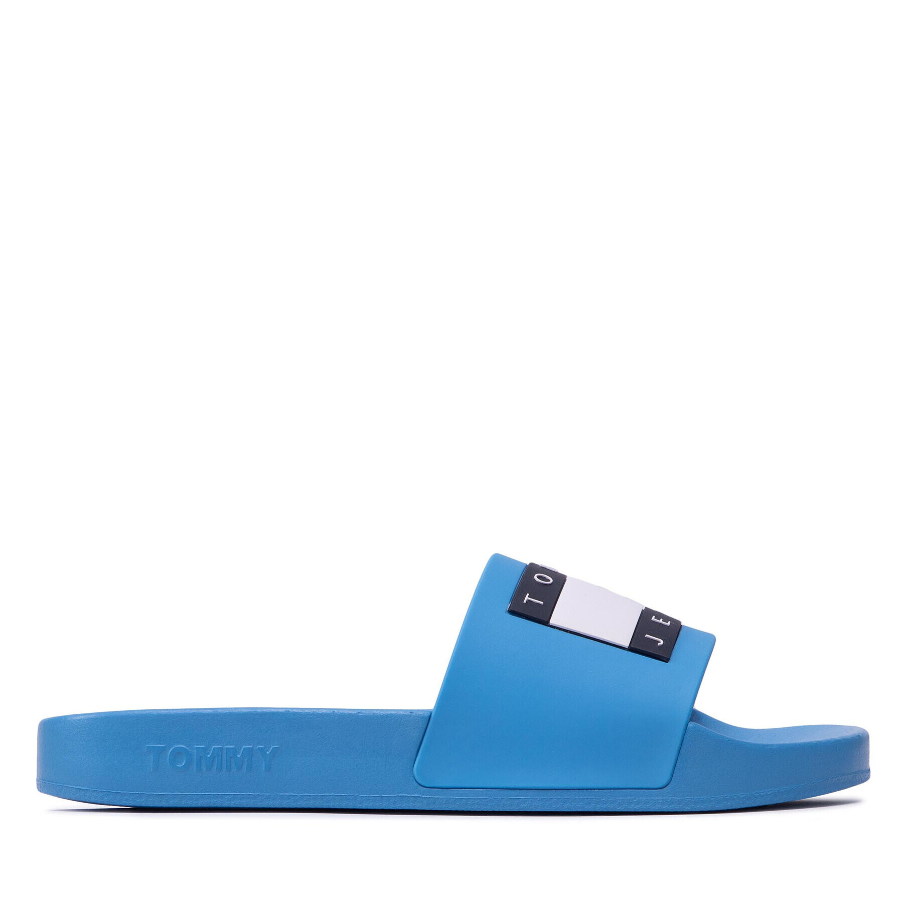 Tommy Jeans Чехли Flag Pool Slide EN0EN01889 Син - Pepit.bg