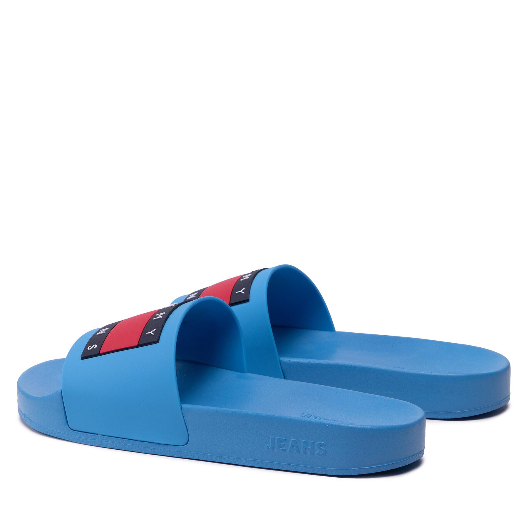 Tommy Jeans Чехли Flag Pool Slide EN0EN01889 Син - Pepit.bg