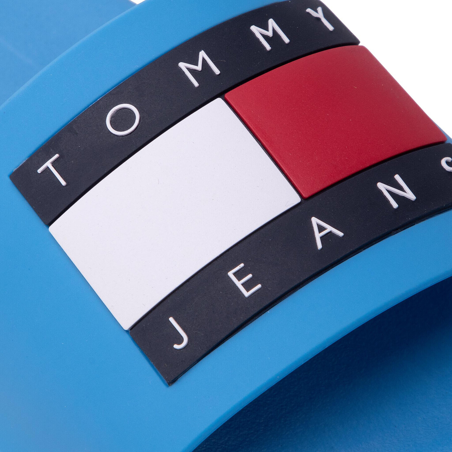 Tommy Jeans Чехли Flag Pool Slide EN0EN01889 Син - Pepit.bg