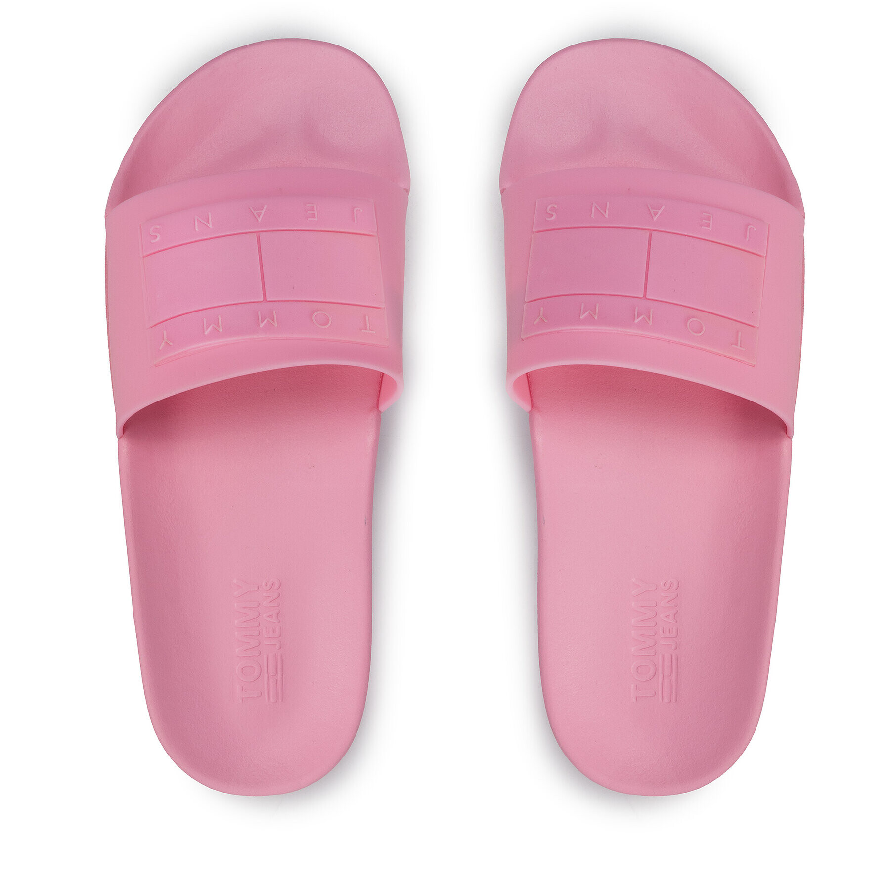 Tommy Jeans Чехли Flatform Pool Slide EN0EN01820 Розов - Pepit.bg