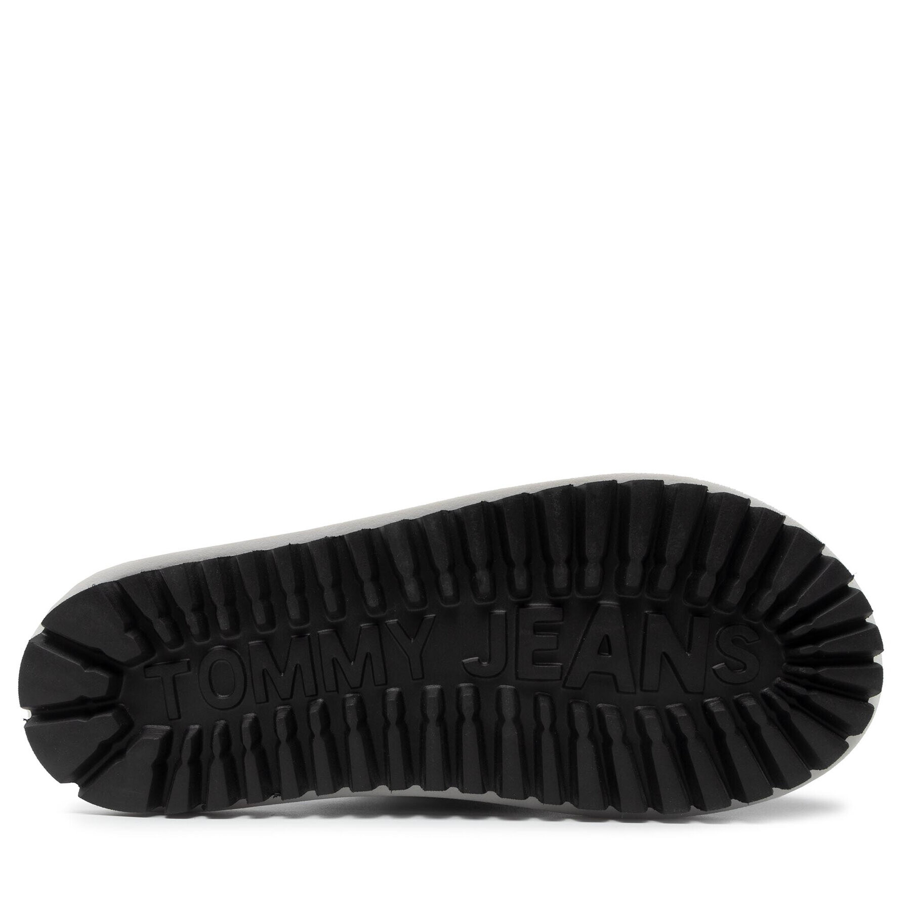 Tommy Jeans Чехли Flatform Webbing Sandal EN0EN01802 Черен - Pepit.bg