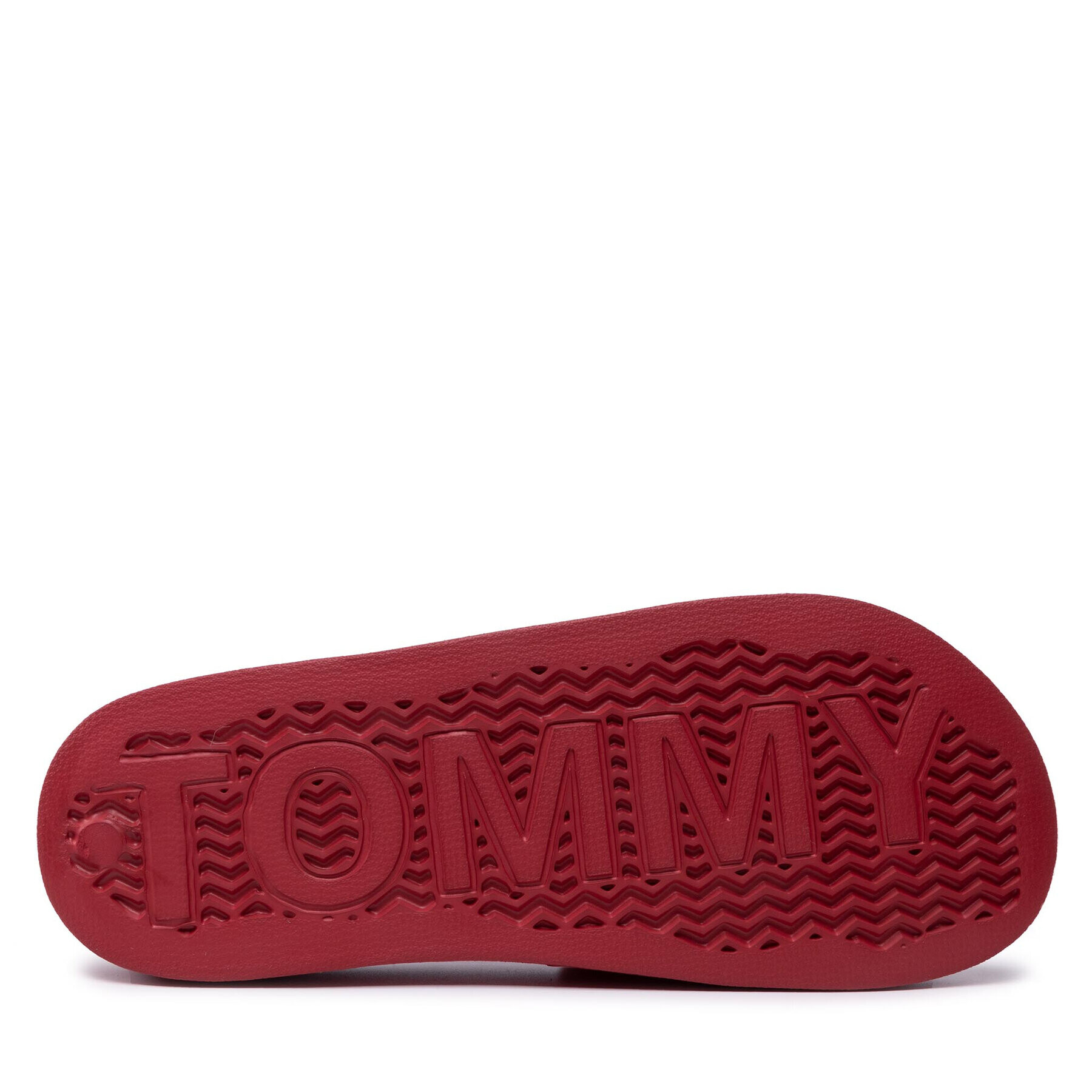 Tommy Jeans Чехли Mens Flag Pool Slide EM0EM01021 Червен - Pepit.bg