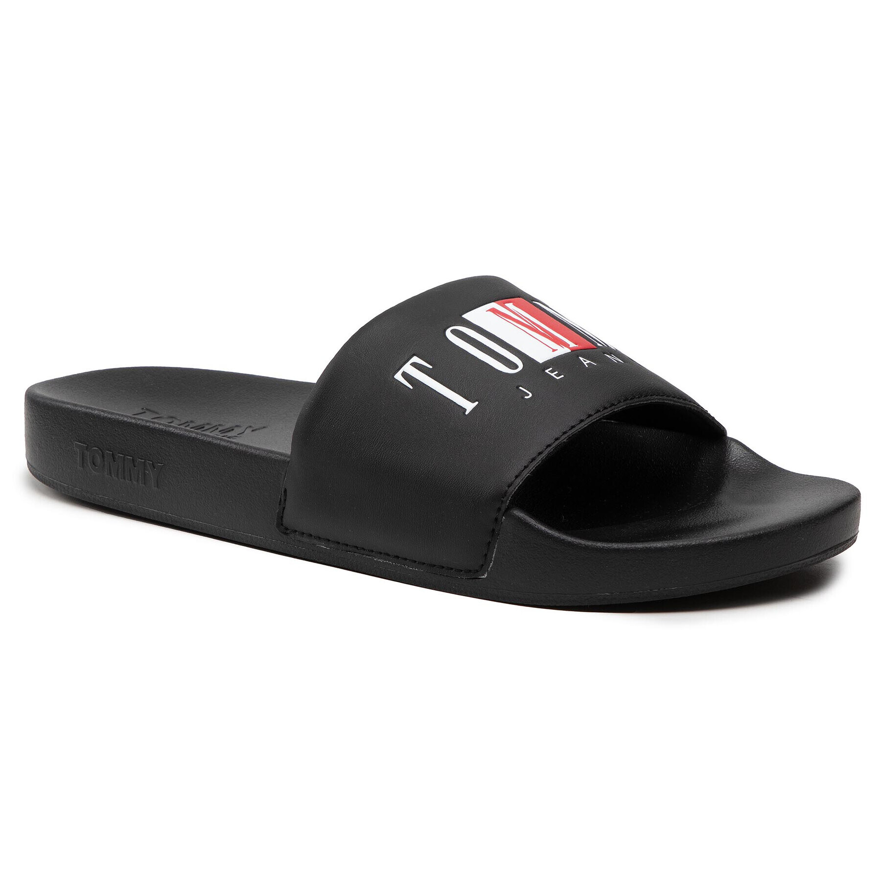 Tommy Jeans Чехли Pool Slide EM0EM00690 Черен - Pepit.bg