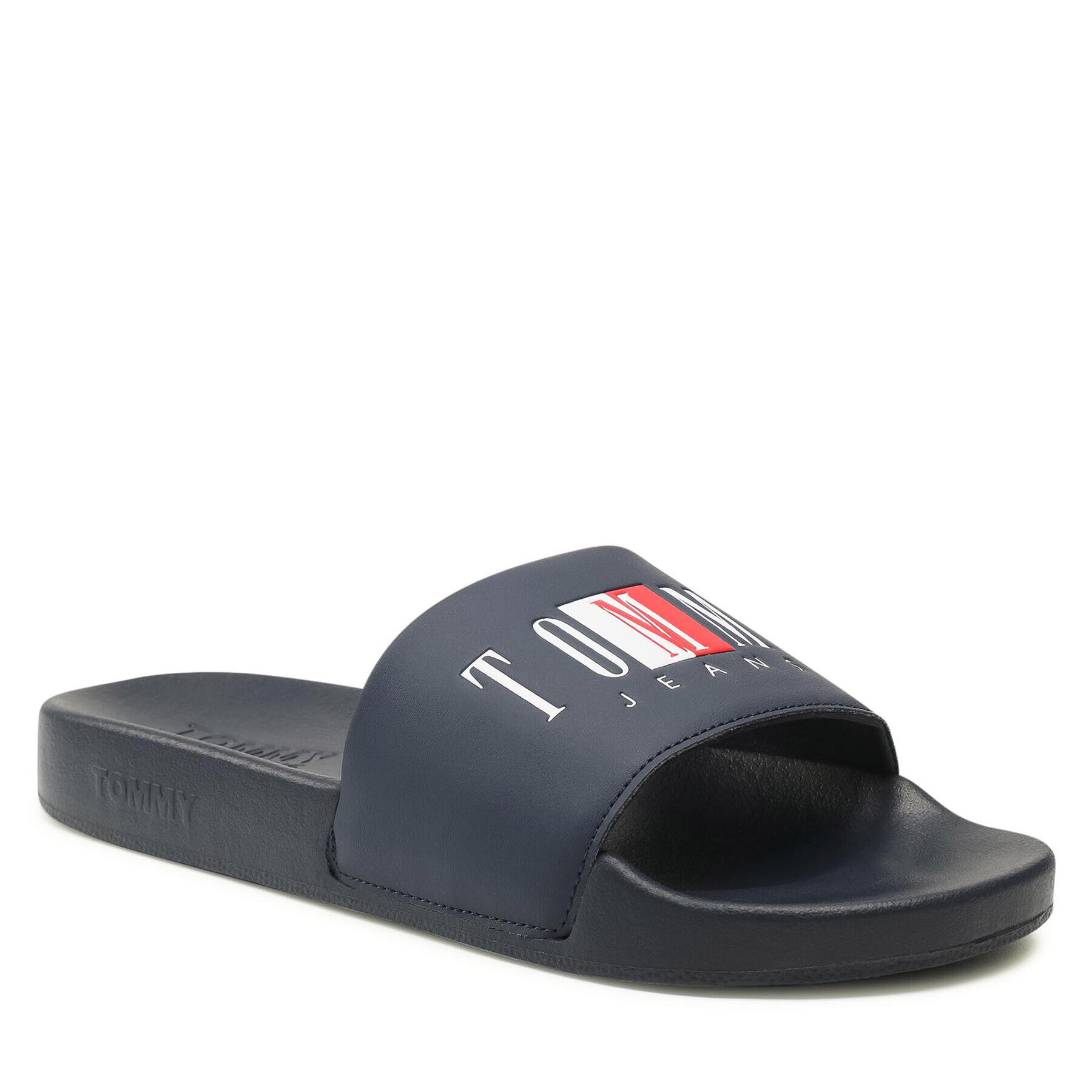 Tommy Jeans Чехли Pool Slide EM0EM00690 Тъмносин - Pepit.bg