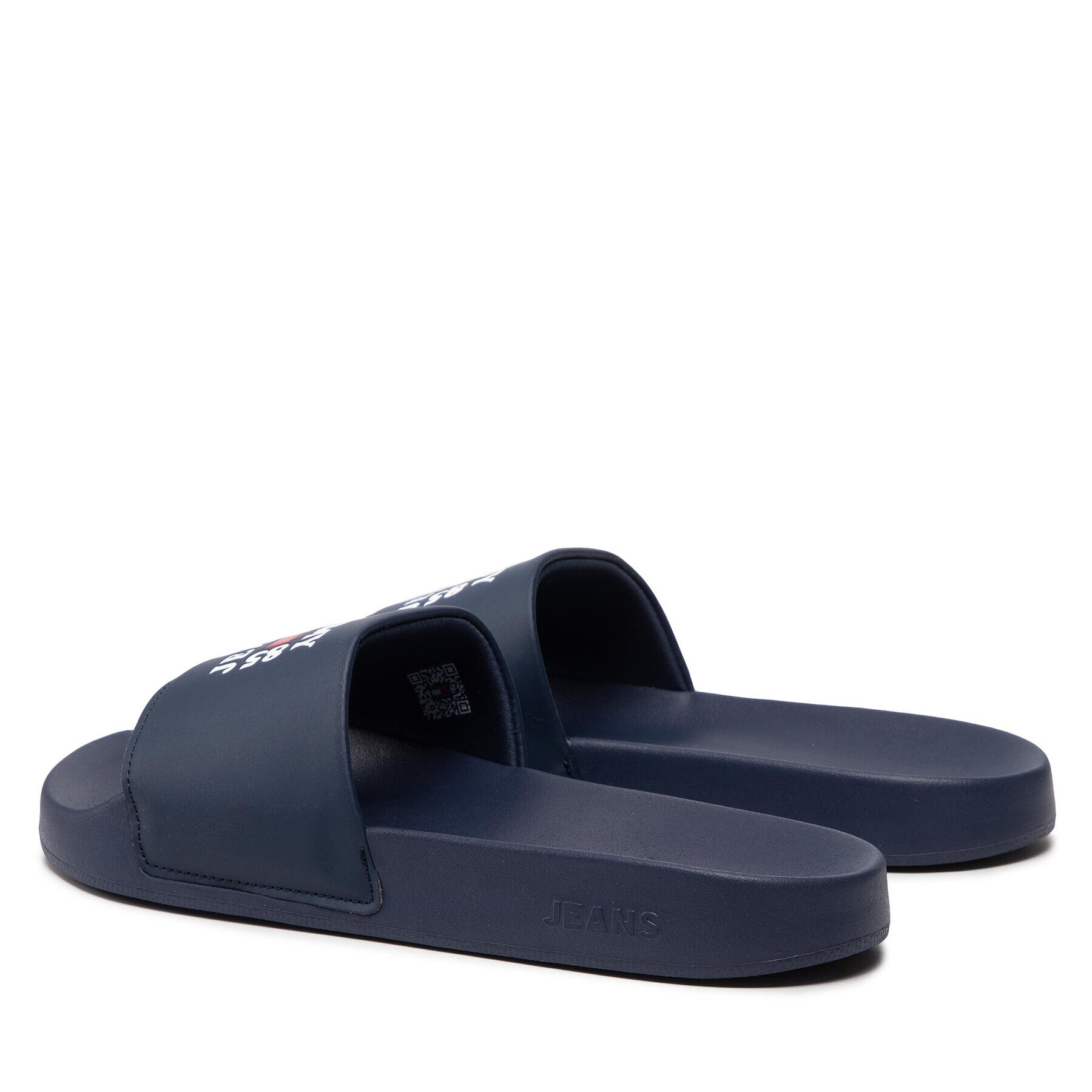 Tommy Jeans Чехли Print Poolslide EM0EM00985 Тъмносин - Pepit.bg