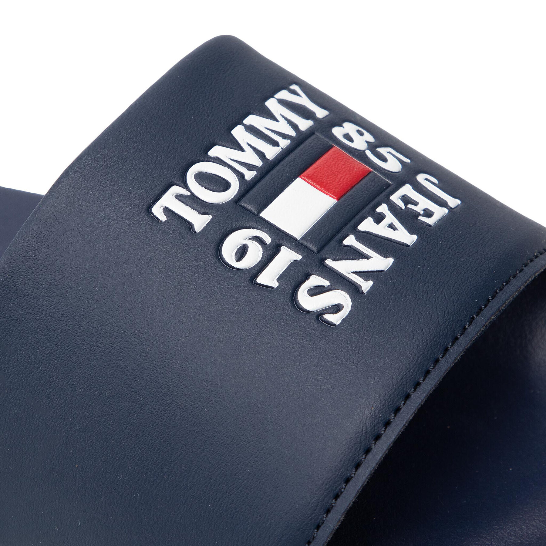 Tommy Jeans Чехли Print Poolslide EM0EM00985 Тъмносин - Pepit.bg