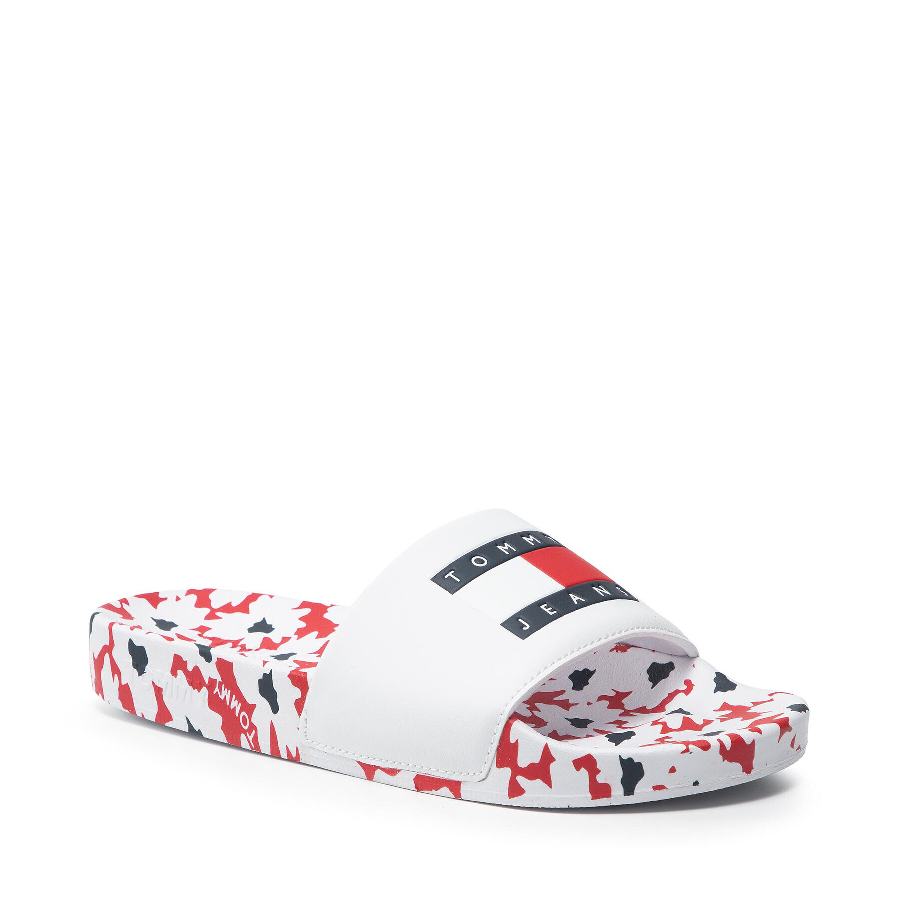 Tommy Jeans Чехли Printed Footbed Pool Slide EN0EN01430 - Pepit.bg