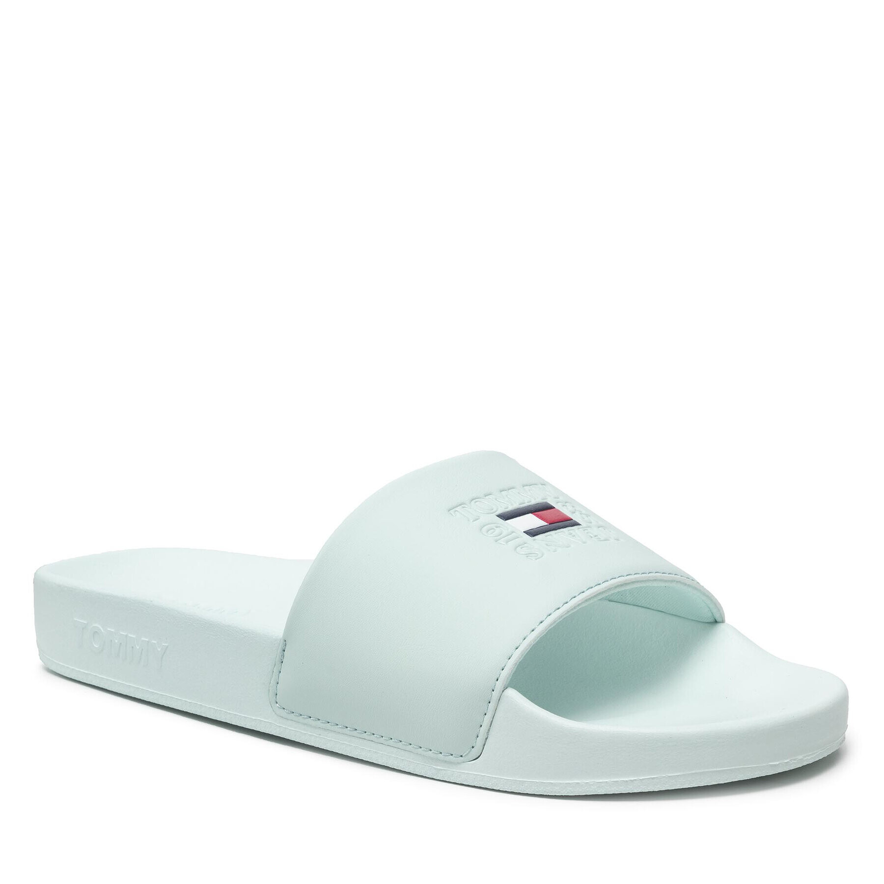 Tommy Jeans Чехли Printed Pool Slide EN0EN01826 Син - Pepit.bg