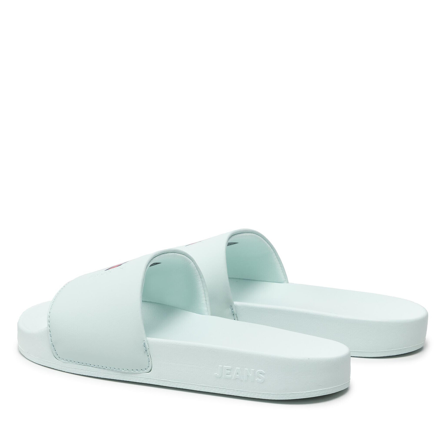 Tommy Jeans Чехли Printed Pool Slide EN0EN01826 Син - Pepit.bg