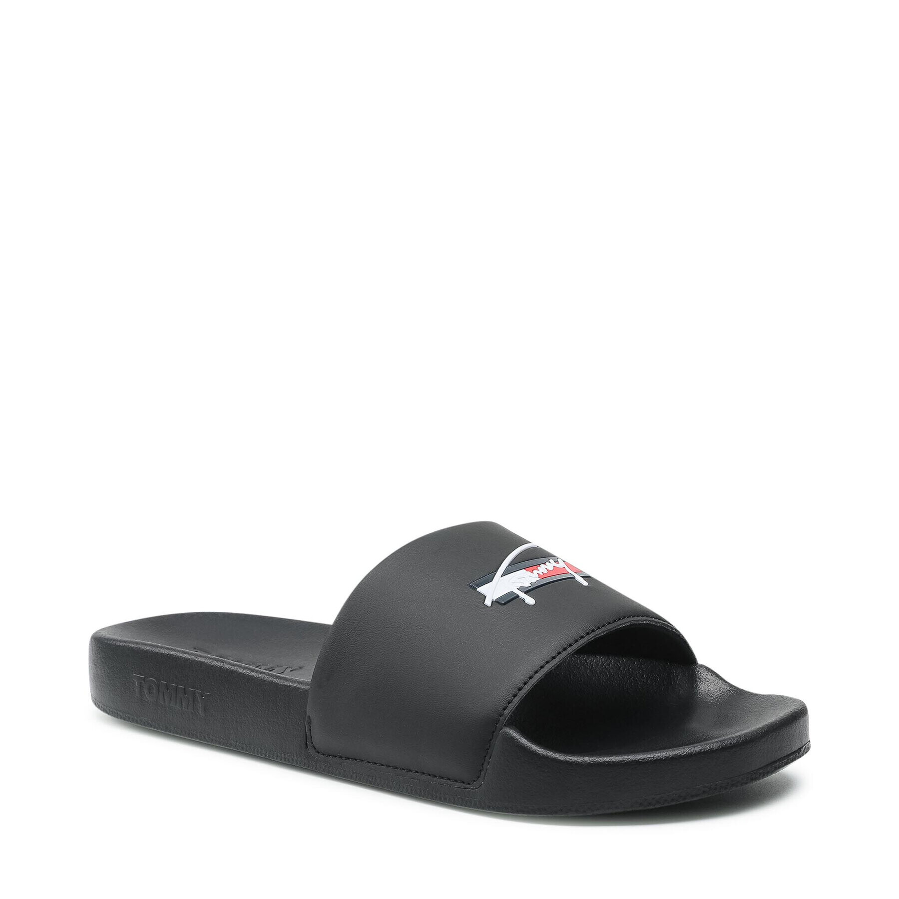 Tommy Jeans Чехли Signature Mens Pool Slide EM0EM00729 Черен - Pepit.bg