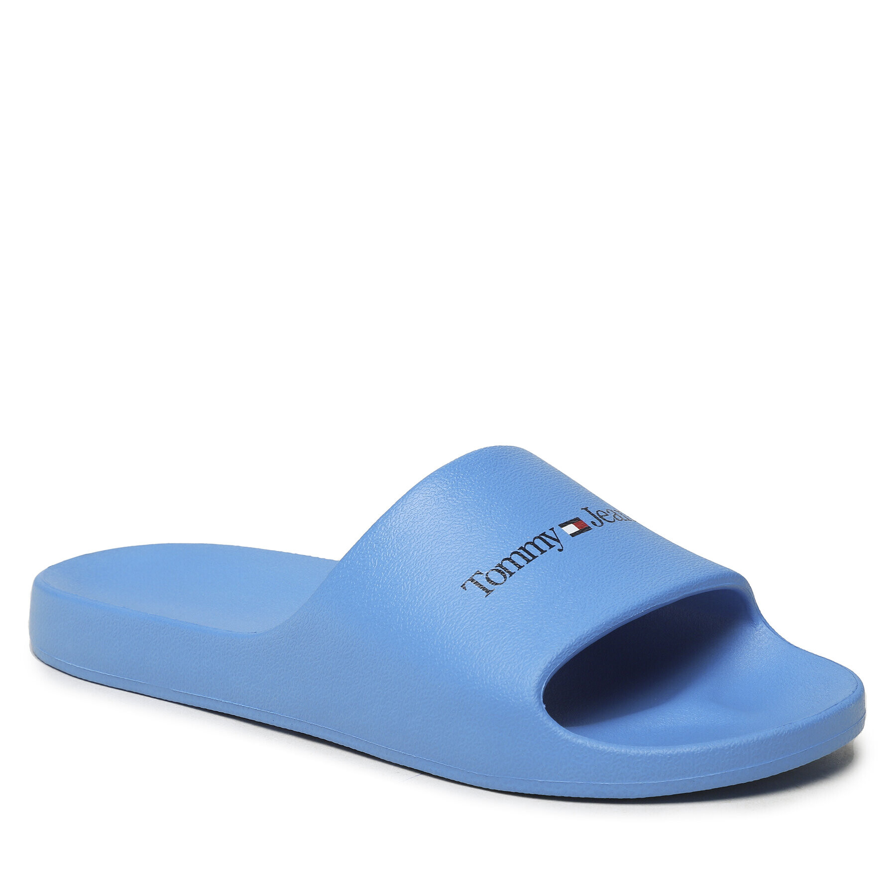 Tommy Jeans Чехли Basic Slide EM0EM01144 Син - Pepit.bg