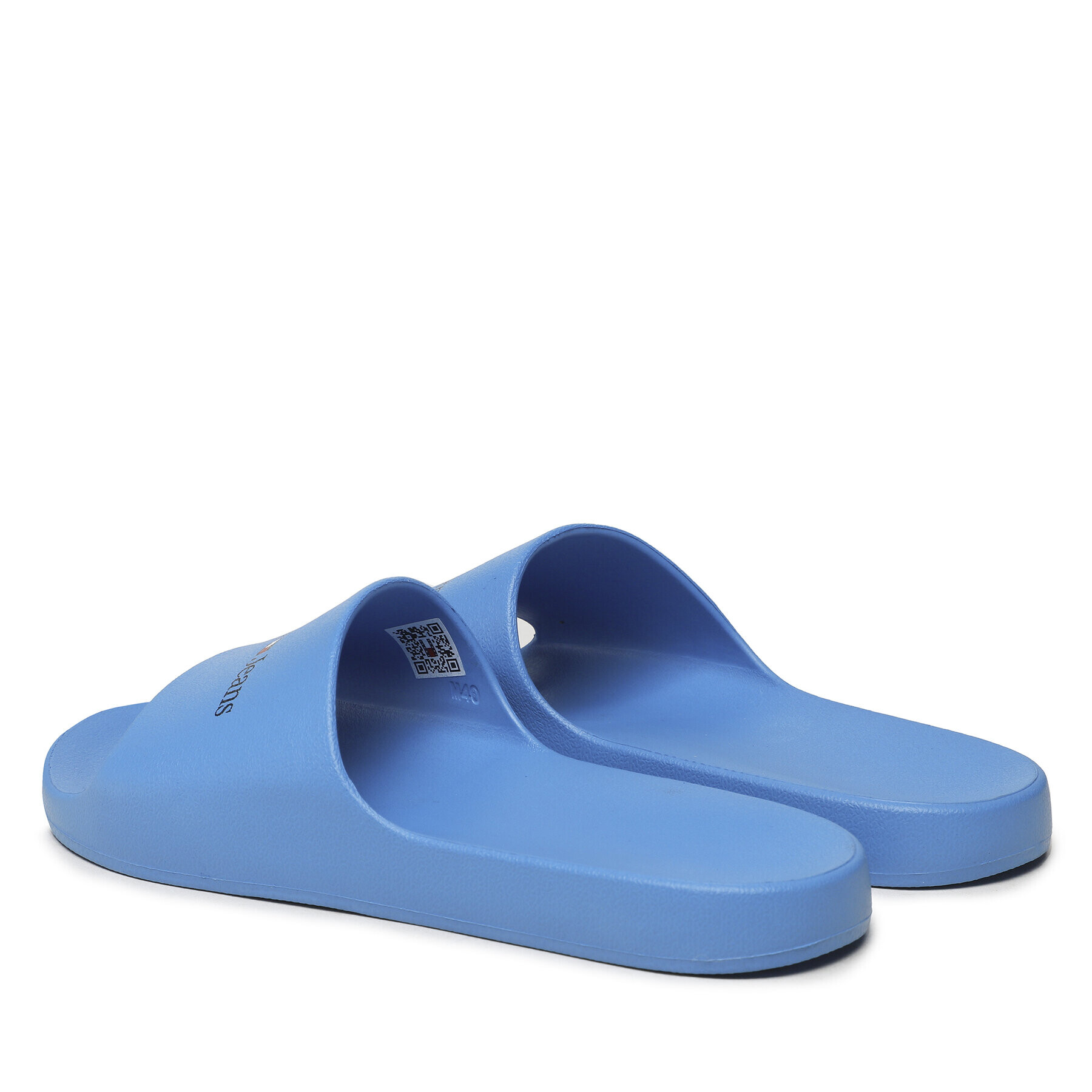 Tommy Jeans Чехли Basic Slide EM0EM01144 Син - Pepit.bg