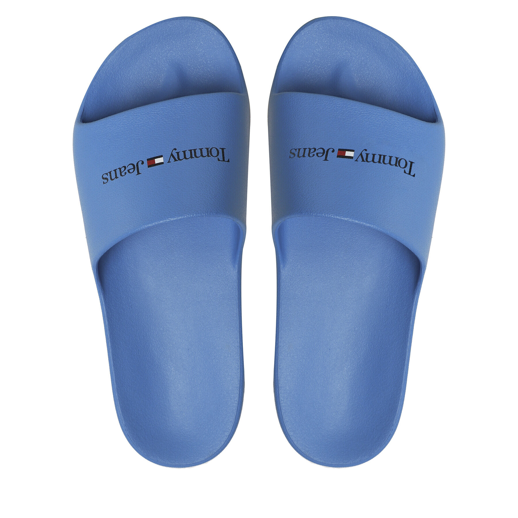 Tommy Jeans Чехли Basic Slide EM0EM01144 Син - Pepit.bg