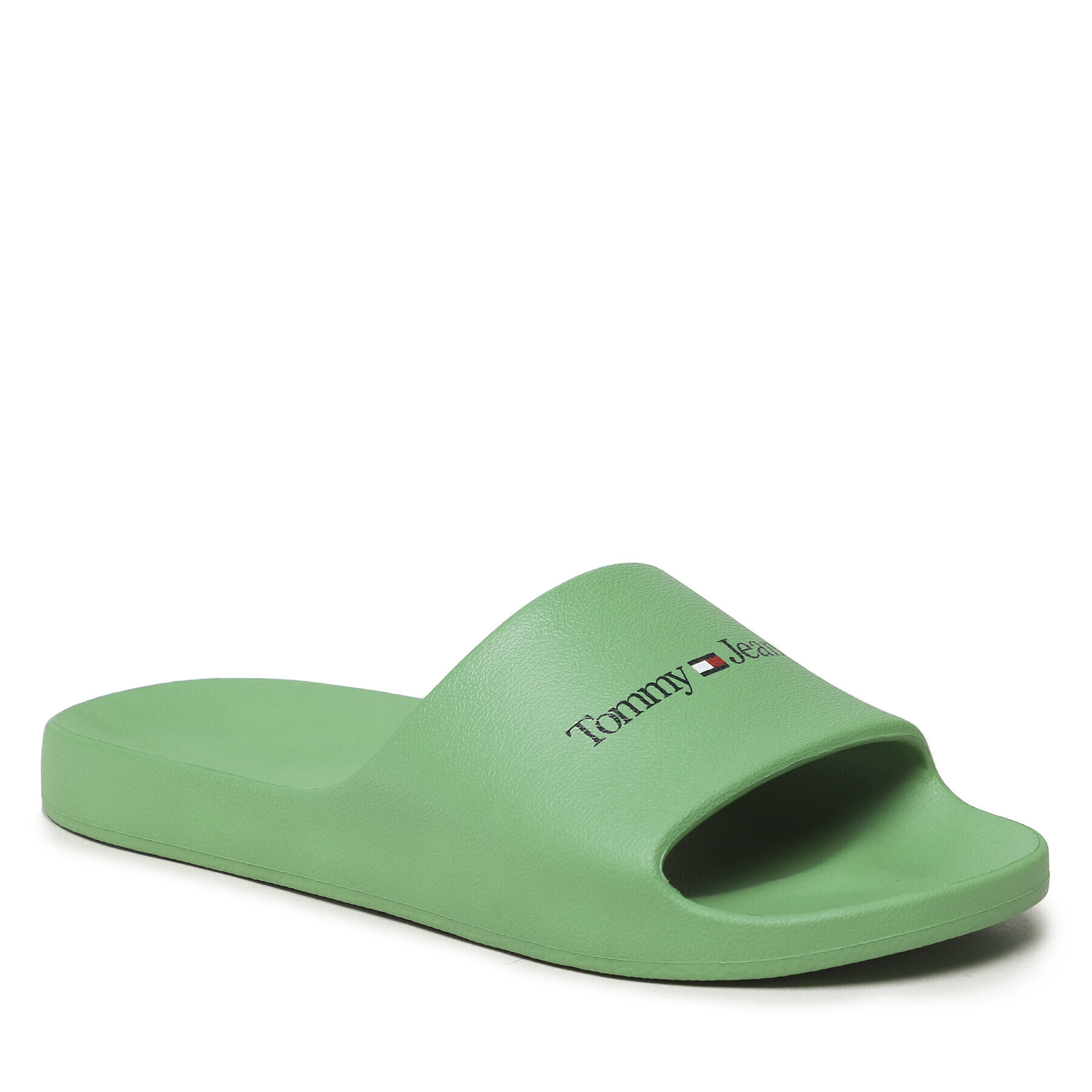 Tommy Jeans Чехли Basic Slide EM0EM01144 Зелен - Pepit.bg
