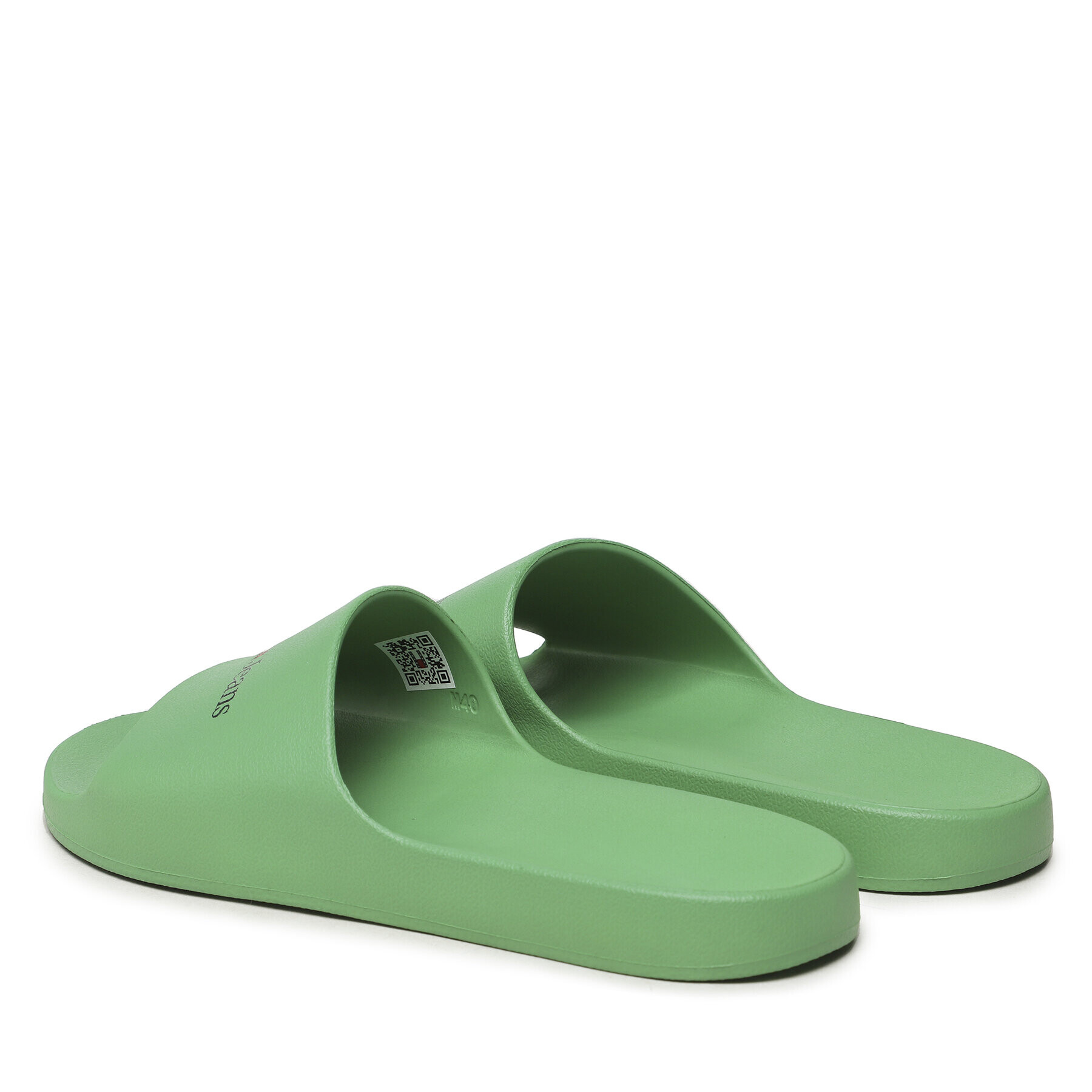 Tommy Jeans Чехли Basic Slide EM0EM01144 Зелен - Pepit.bg