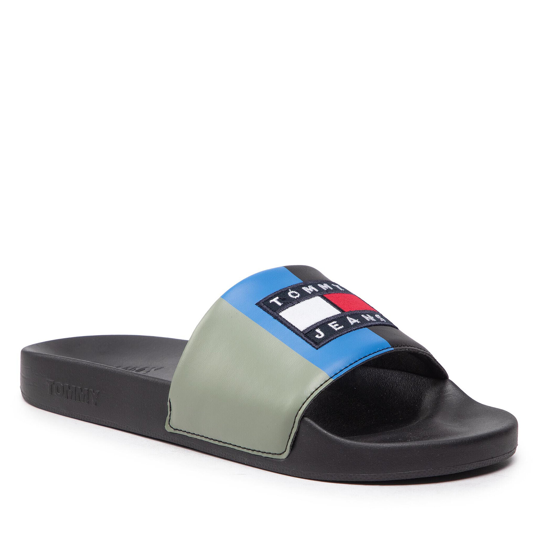 Tommy Jeans Чехли Block Archive Poolslide EM0EM01048 Цветен - Pepit.bg
