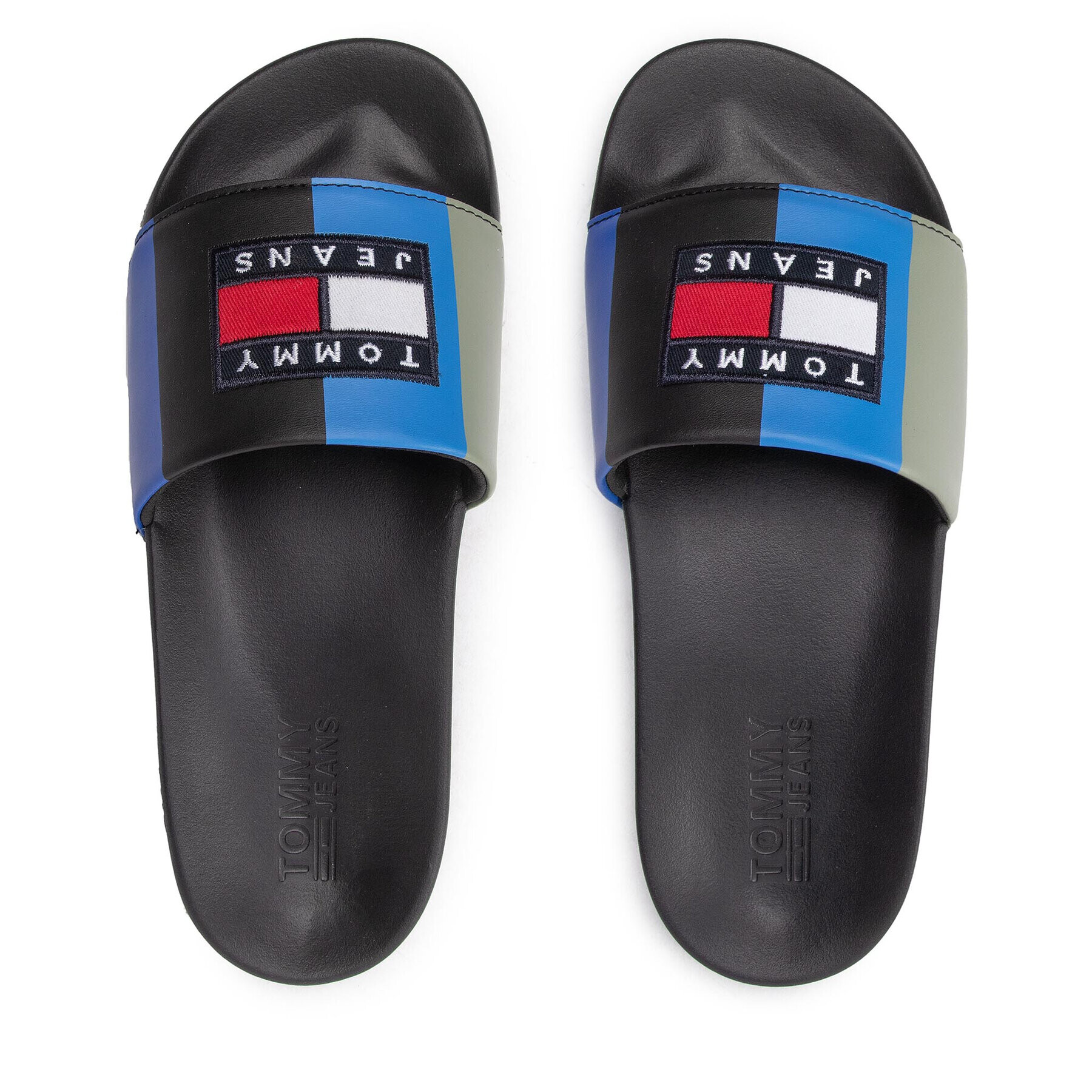 Tommy Jeans Чехли Block Archive Poolslide EM0EM01048 Цветен - Pepit.bg