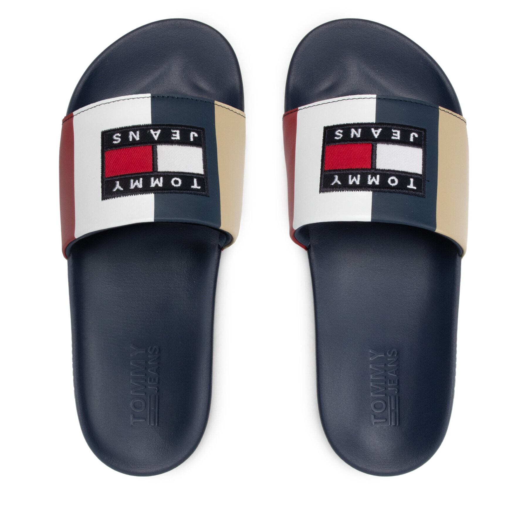 Tommy Jeans Чехли Block Archive Poolslide EM0EM01048 Цветен - Pepit.bg