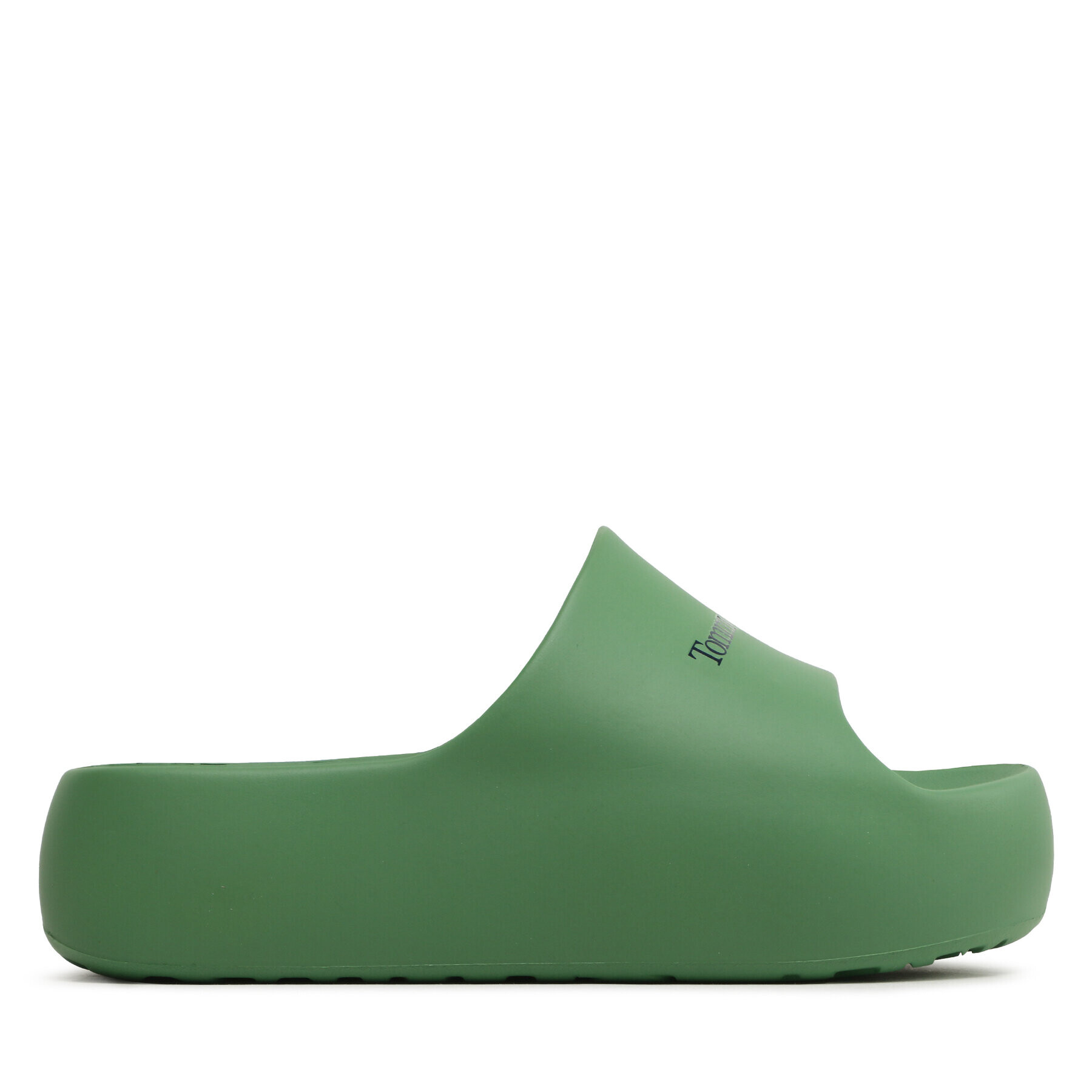 Tommy Jeans Чехли Chunky Flatform Pool EN0EN02134 Зелен - Pepit.bg