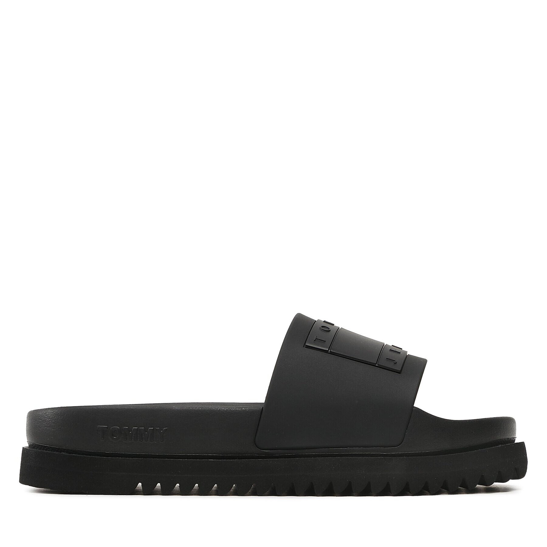 Tommy Jeans Чехли Cleated Pool Slide EM0EM01238 Черен - Pepit.bg