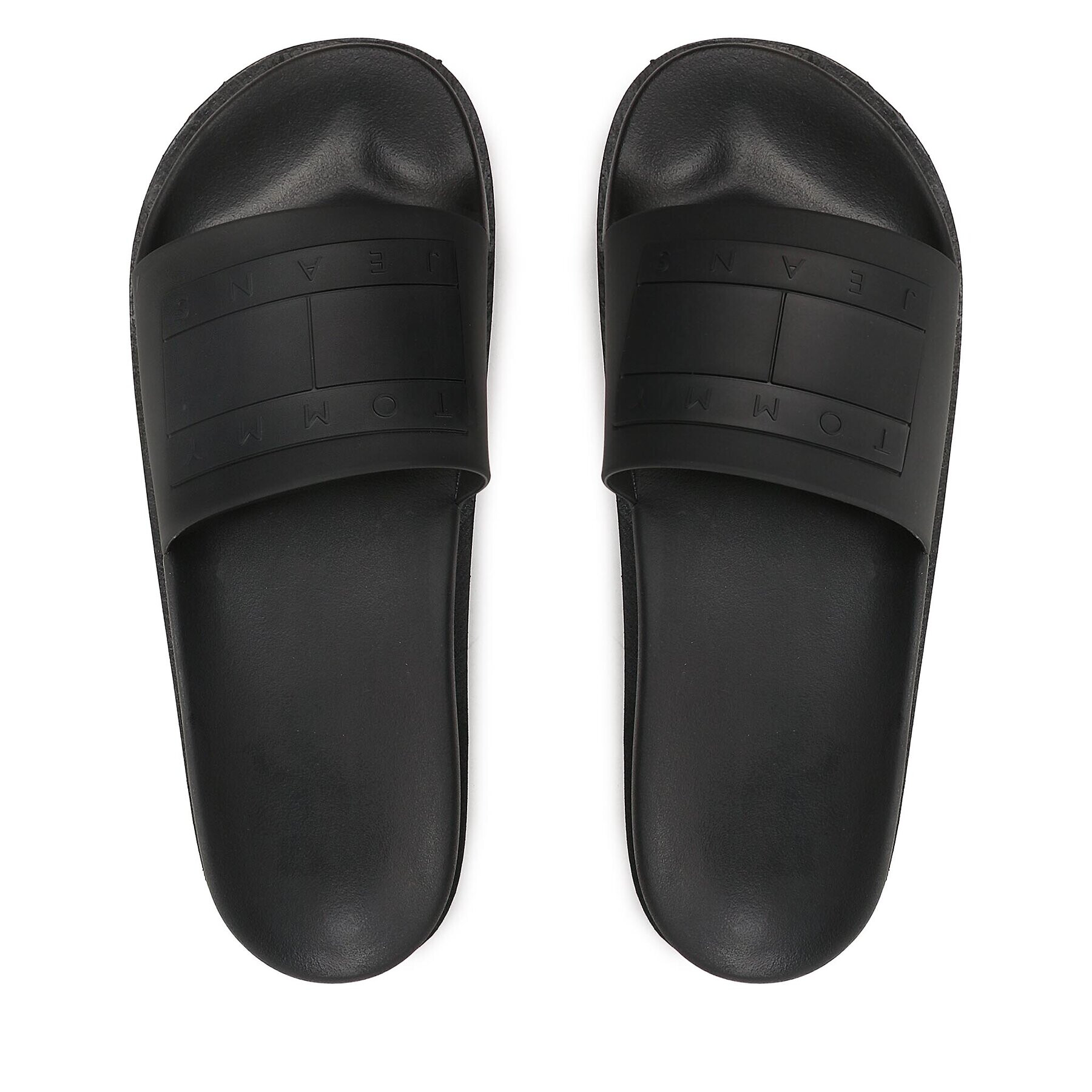 Tommy Jeans Чехли Cleated Pool Slide EM0EM01238 Черен - Pepit.bg