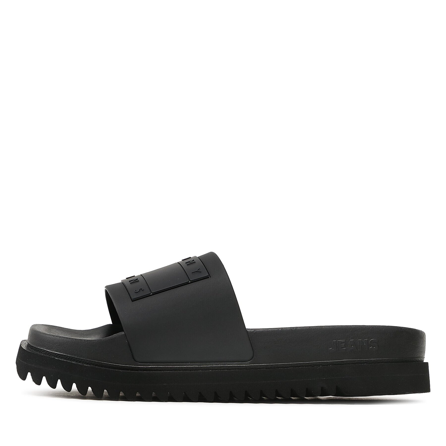 Tommy Jeans Чехли Cleated Pool Slide EM0EM01238 Черен - Pepit.bg