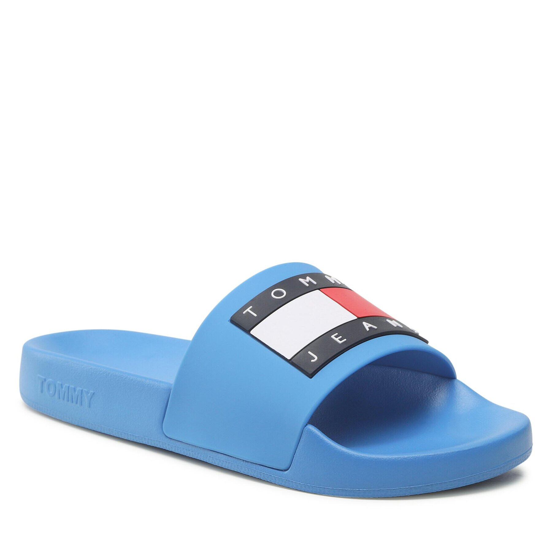 Tommy Jeans Чехли Flag Pool Sld Ess EN0EN02115 Син - Pepit.bg