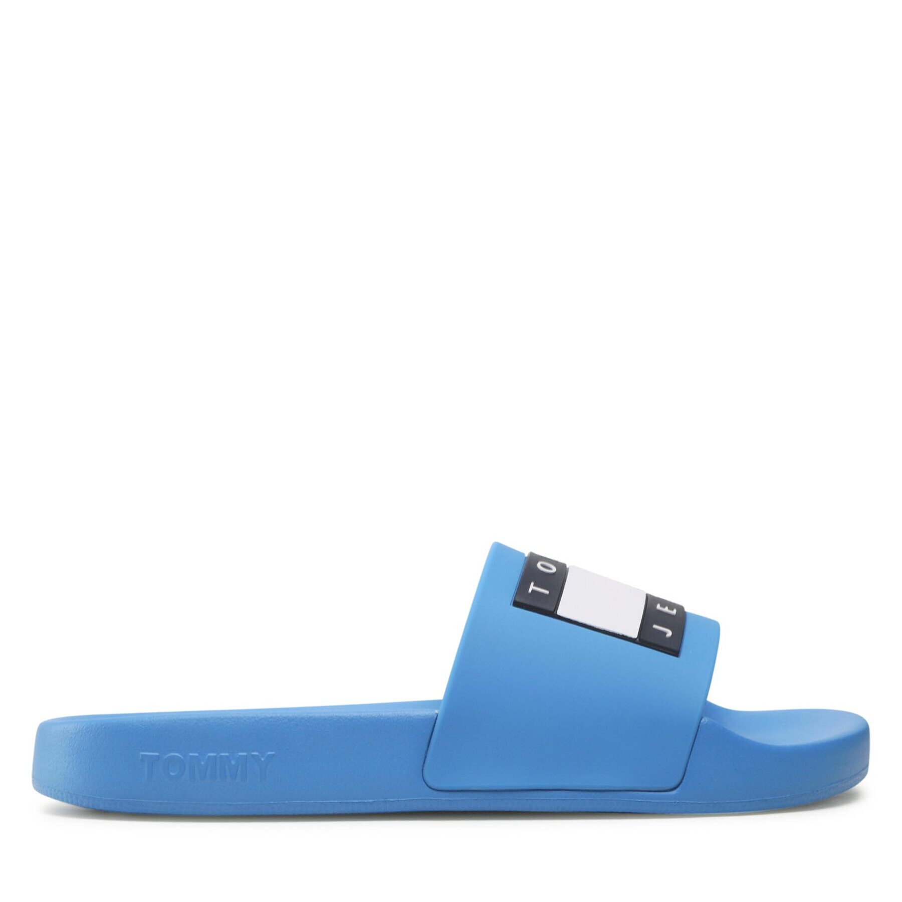 Tommy Jeans Чехли Flag Pool Sld Ess EN0EN02115 Син - Pepit.bg