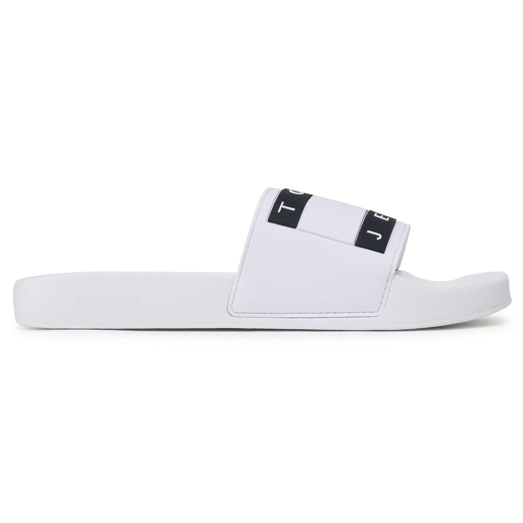 Tommy Jeans Чехли Flag Pool Slide EM0EM00689 Бял - Pepit.bg