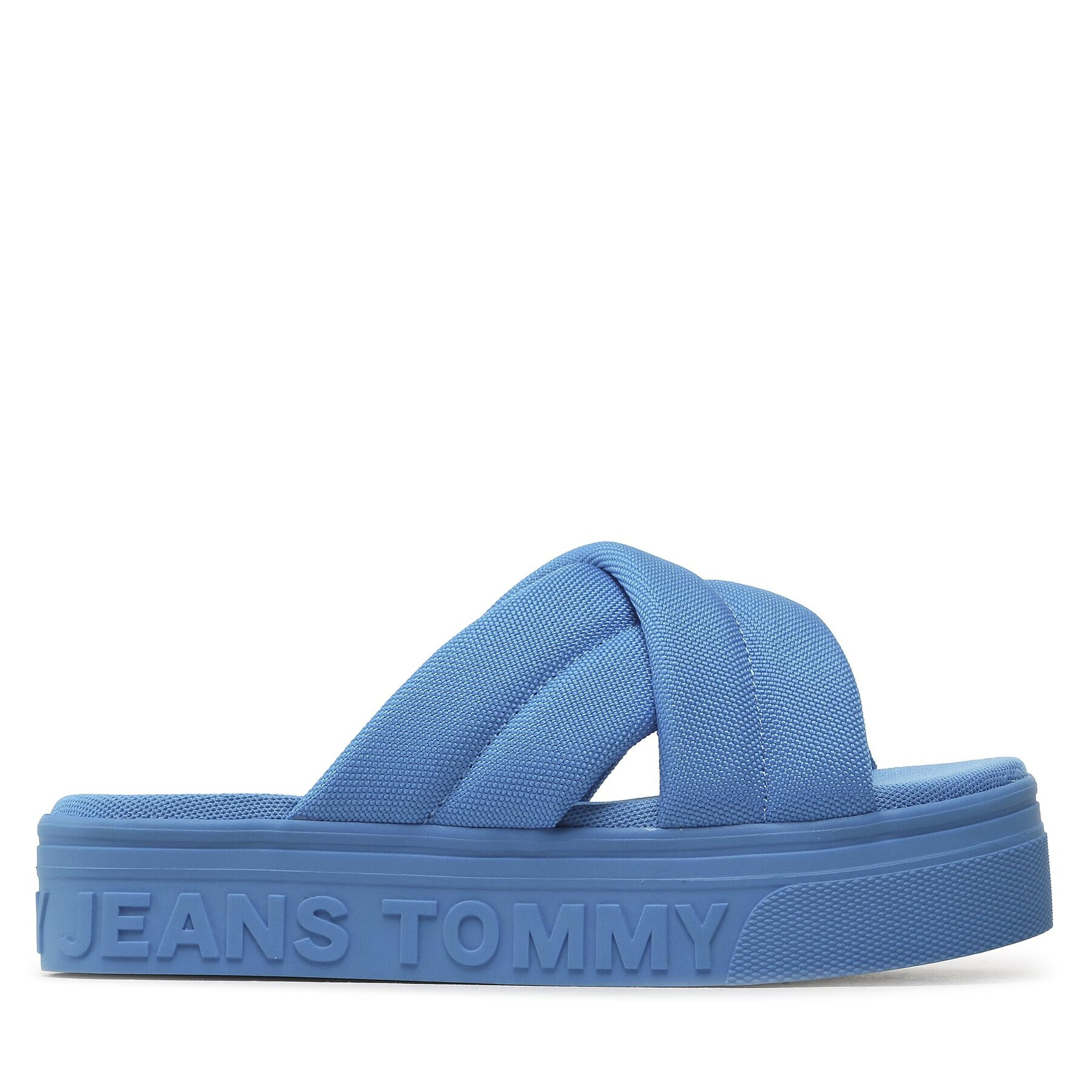 Tommy Jeans Чехли Fltrm Sandal EN0EN02116 Син - Pepit.bg