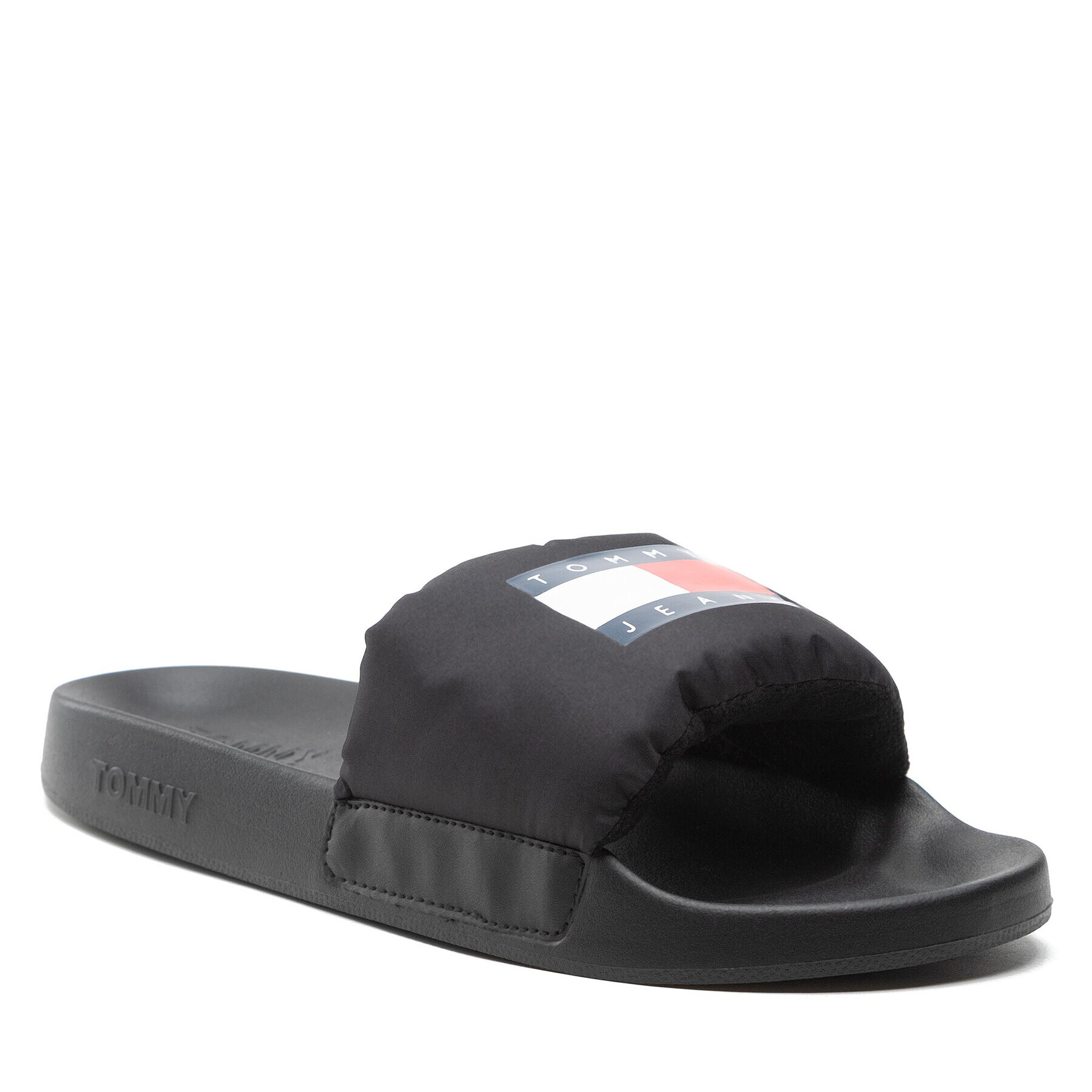 Tommy Jeans Чехли Padded Pool Slide EM0EM01041 Черен - Pepit.bg