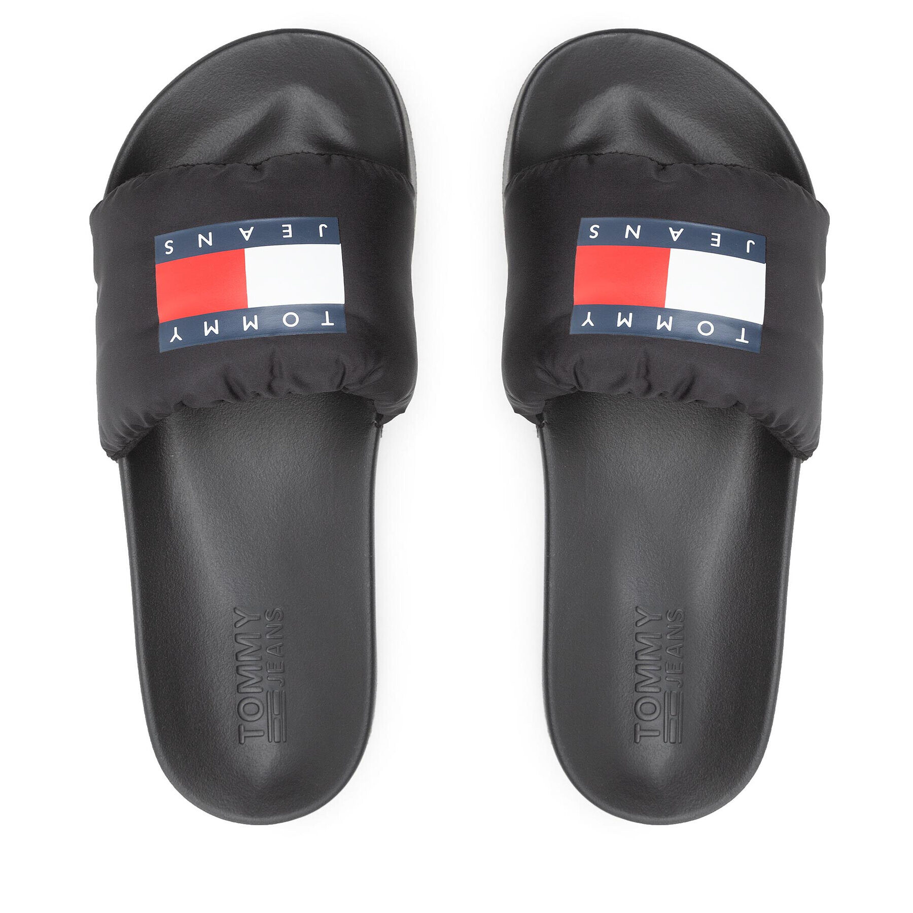 Tommy Jeans Чехли Padded Pool Slide EM0EM01041 Черен - Pepit.bg