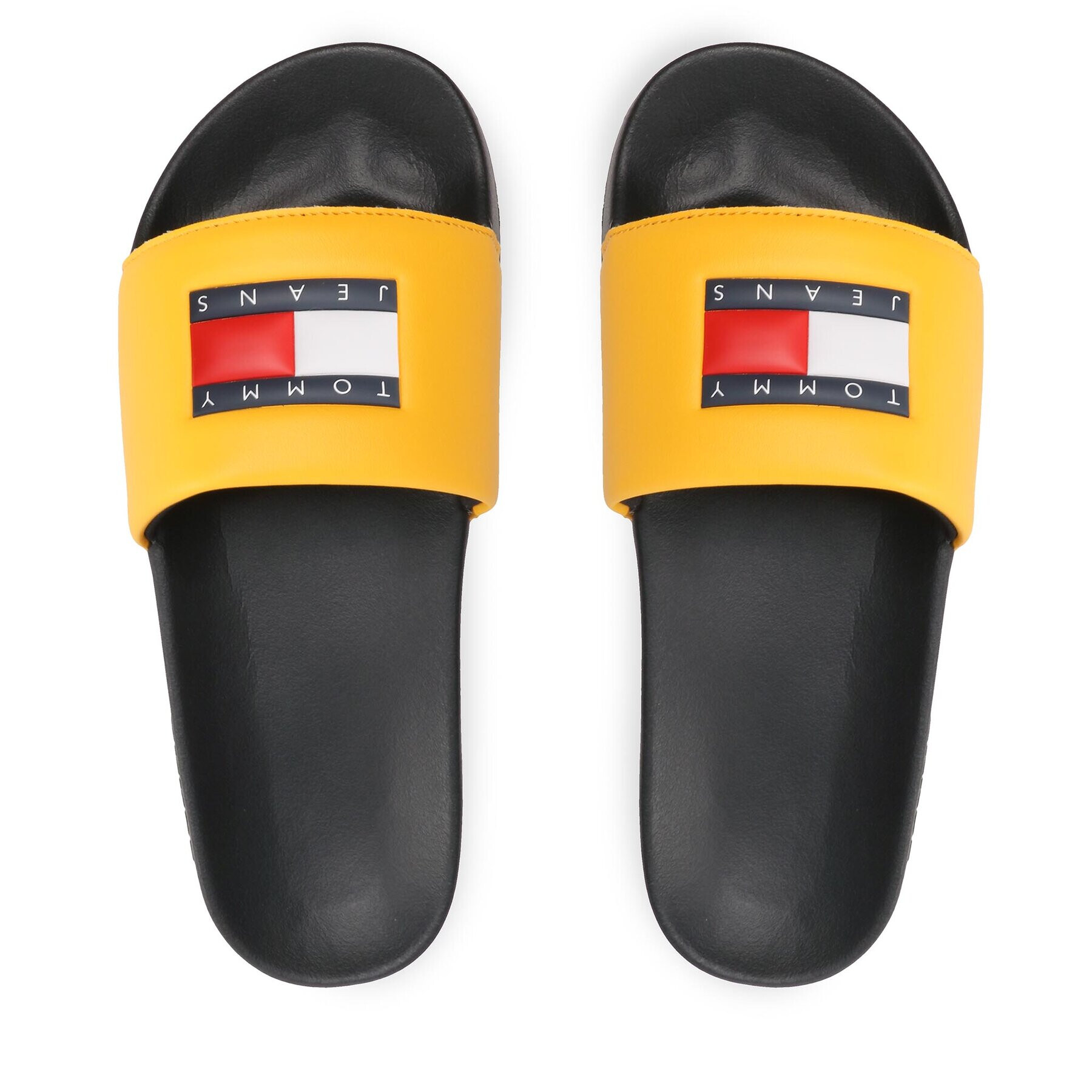 Tommy Jeans Чехли Pool Slide EN0EN02063 Жълт - Pepit.bg