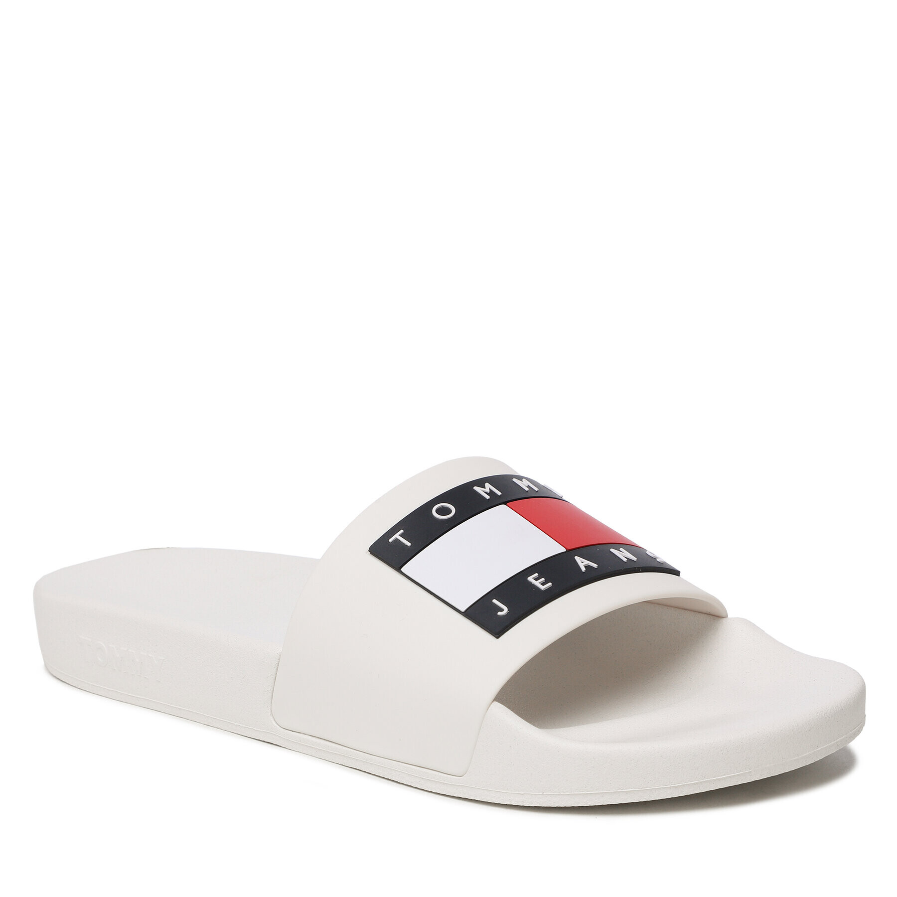 Tommy Jeans Чехли Pool Slide Ess EM0EM01191 Бял - Pepit.bg