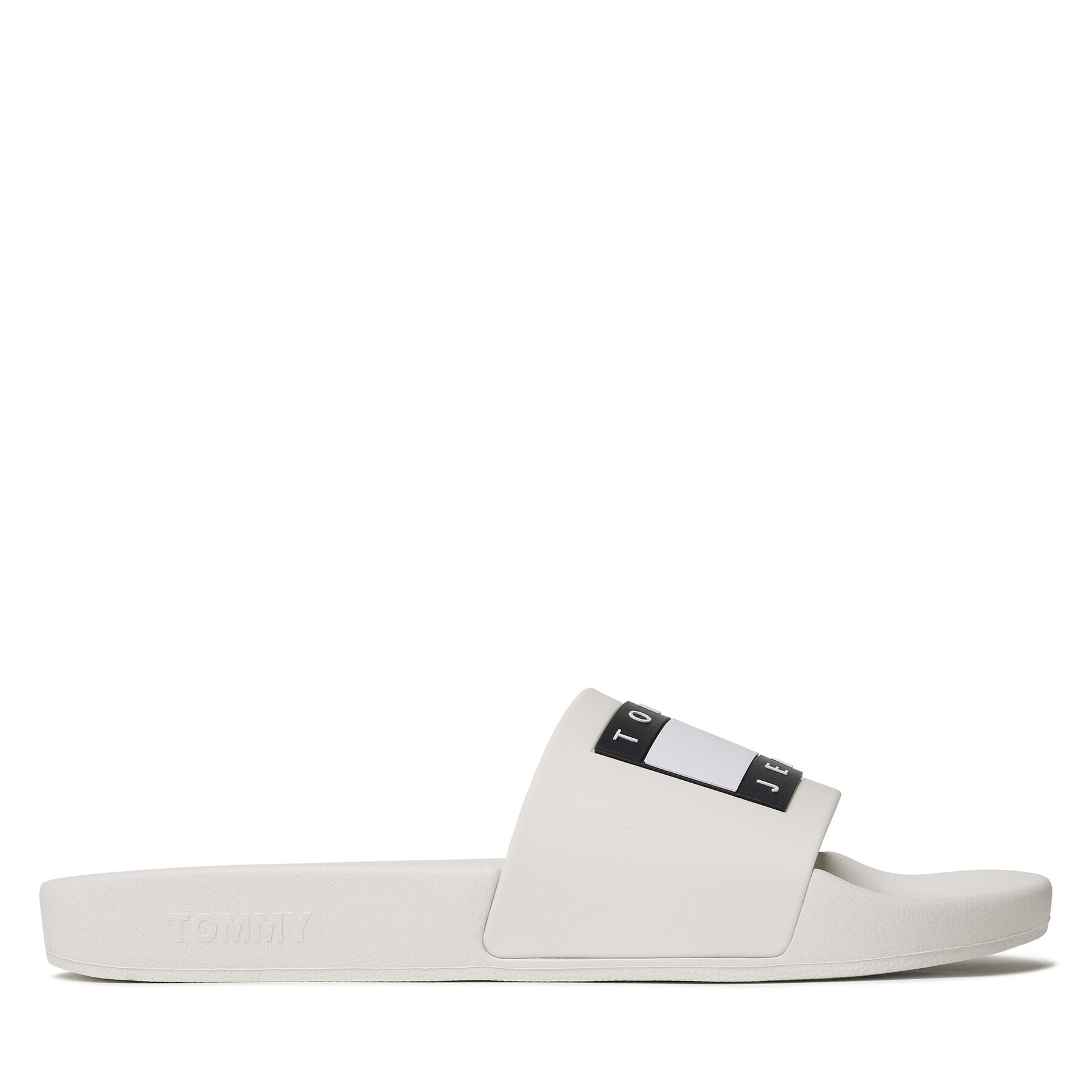 Tommy Jeans Чехли Pool Slide Ess EM0EM01191 Бял - Pepit.bg