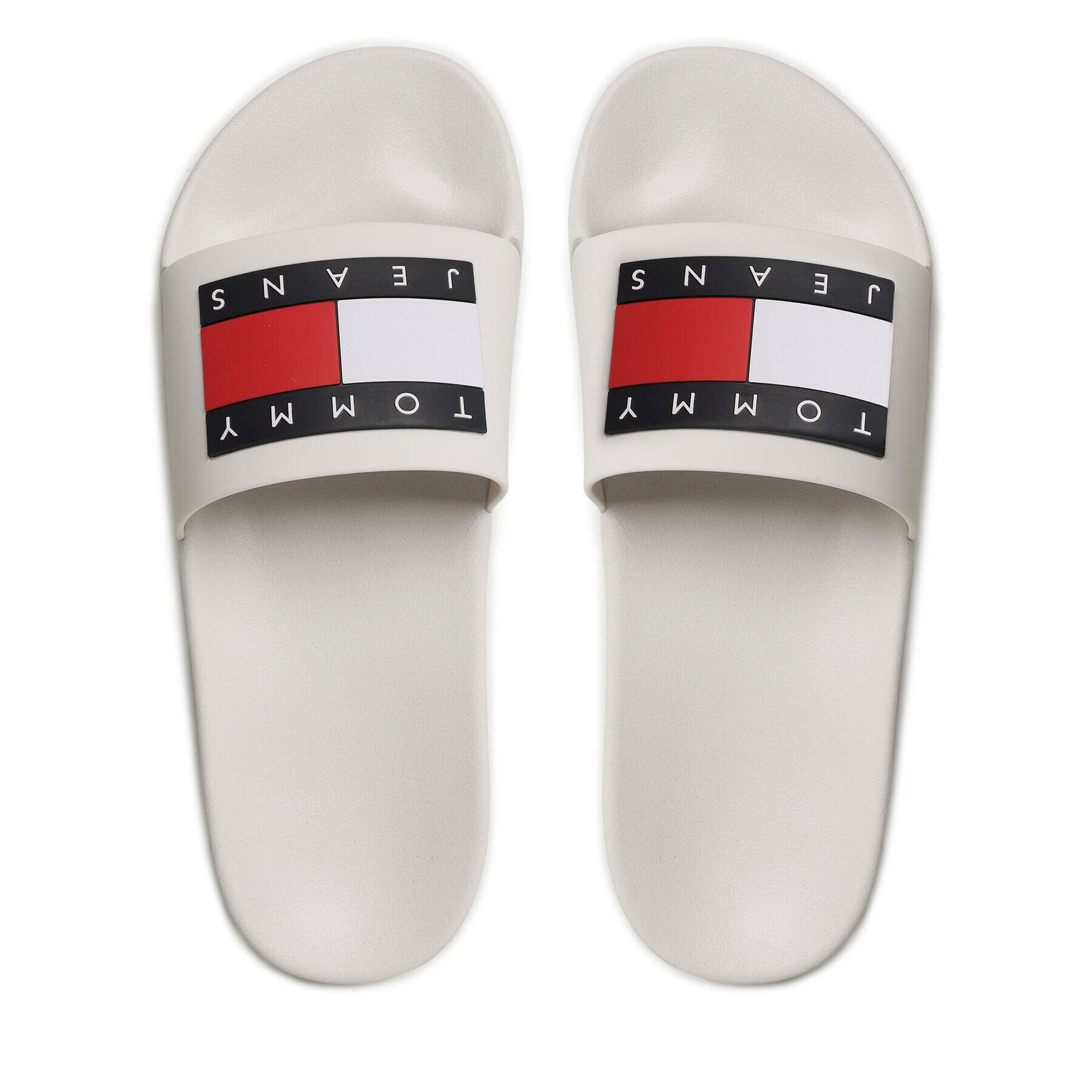 Tommy Jeans Чехли Pool Slide Ess EM0EM01191 Бял - Pepit.bg