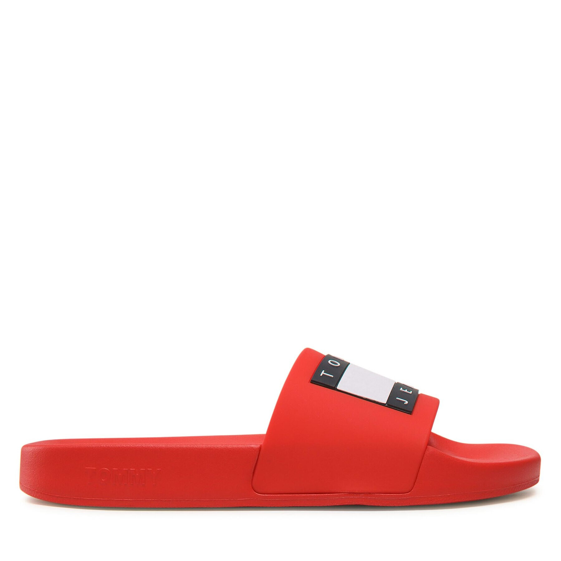 Tommy Jeans Чехли Pool Slide Ess EM0EM01191 Червен - Pepit.bg