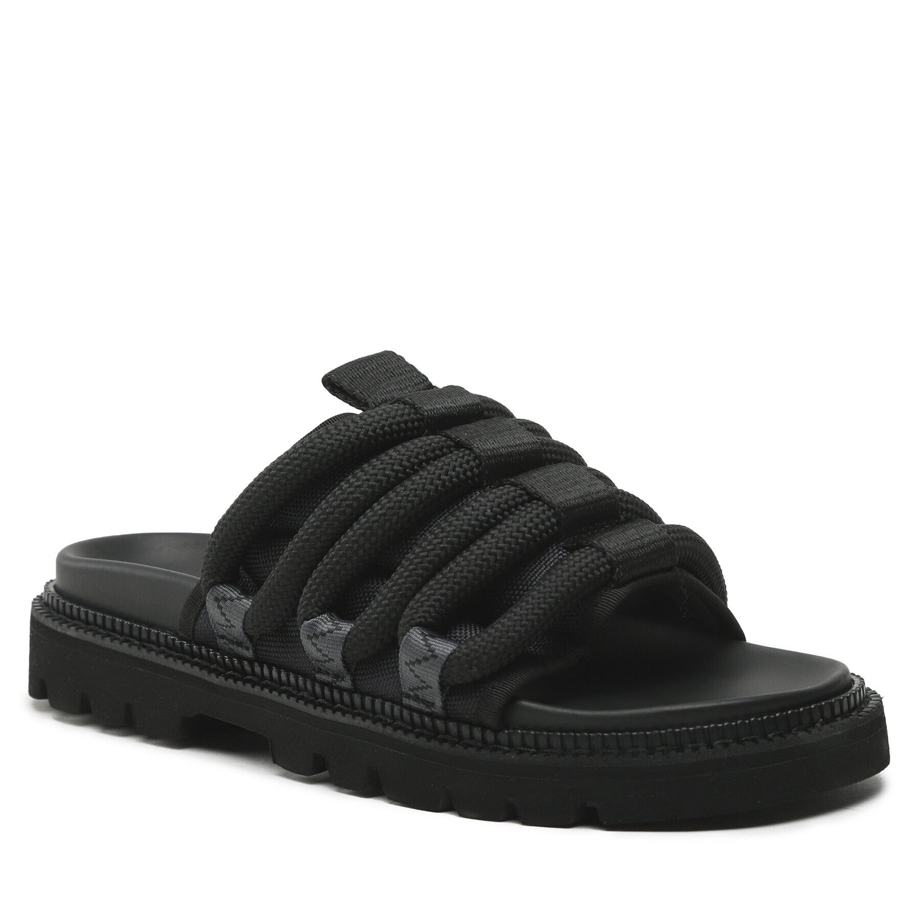 Tommy Jeans Чехли Sandal Rope EM0EM01149 Черен - Pepit.bg