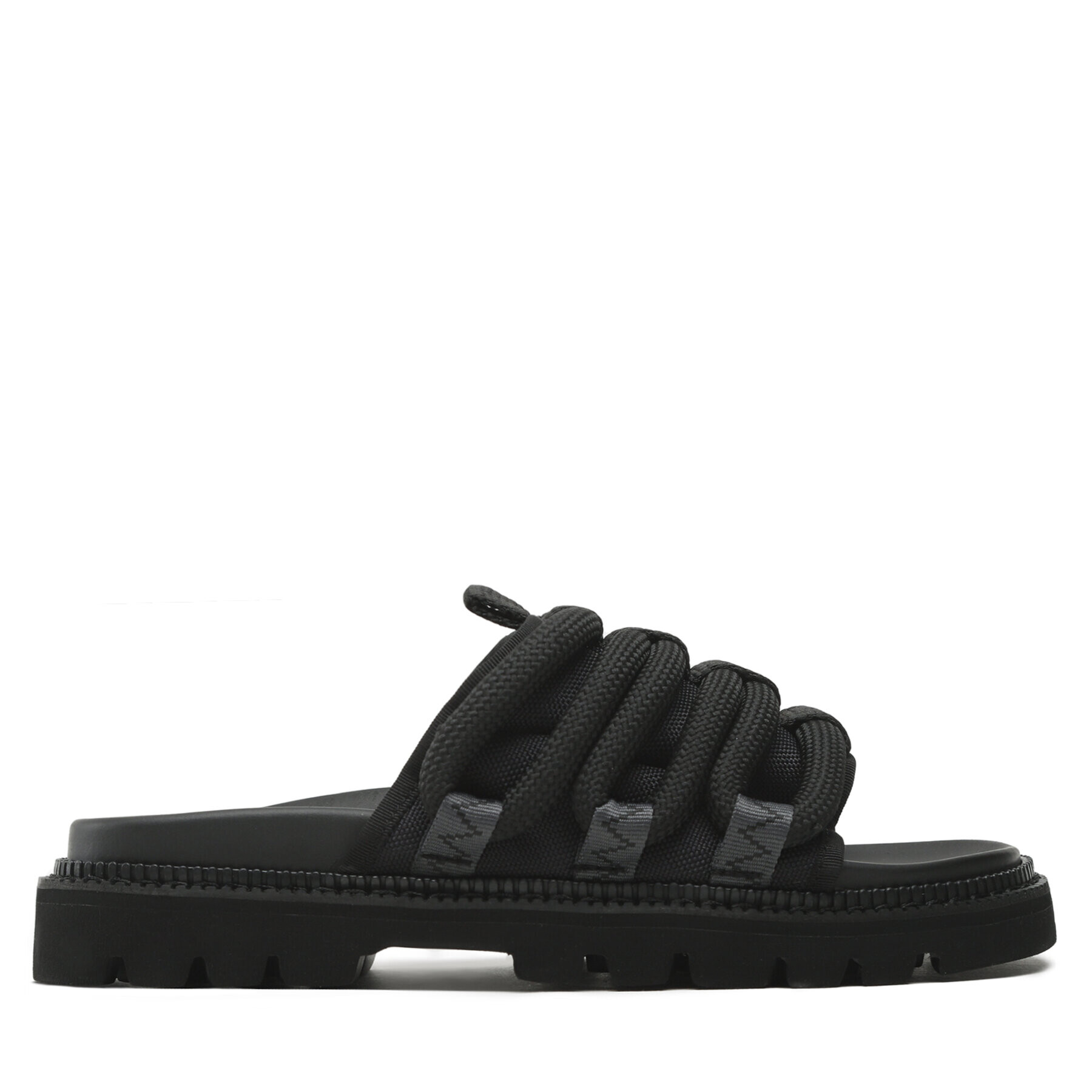 Tommy Jeans Чехли Sandal Rope EM0EM01149 Черен - Pepit.bg