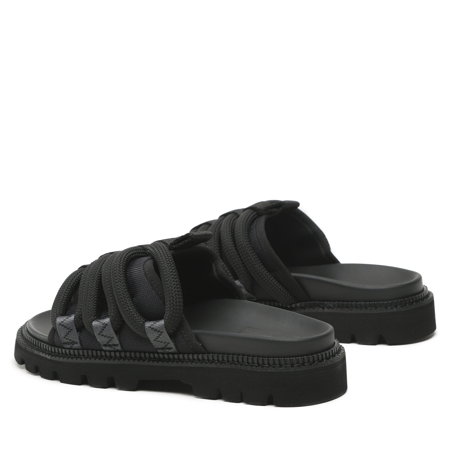 Tommy Jeans Чехли Sandal Rope EM0EM01149 Черен - Pepit.bg