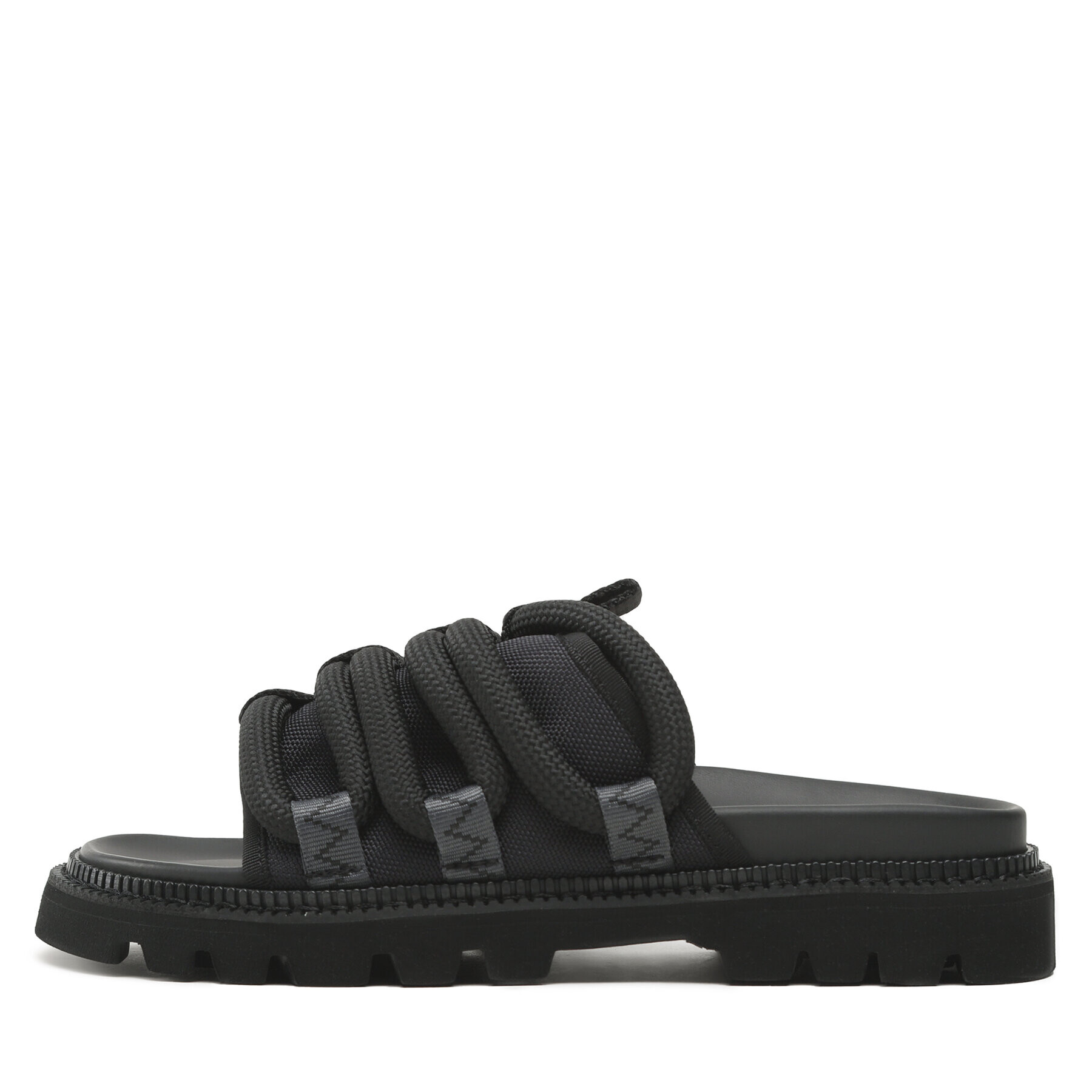Tommy Jeans Чехли Sandal Rope EM0EM01149 Черен - Pepit.bg